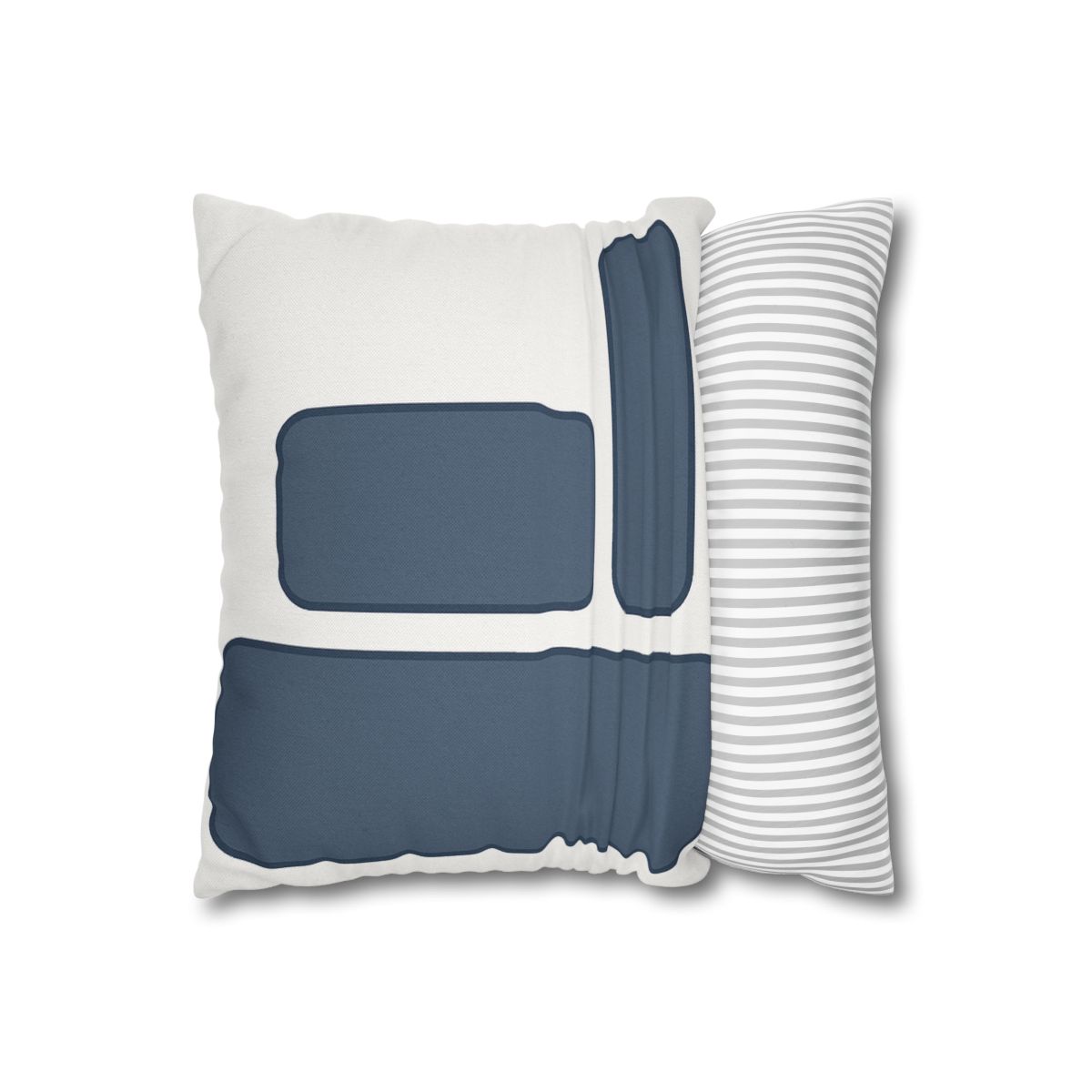 Balanced Triad Of Rounded Rectangles designer print pillow cases