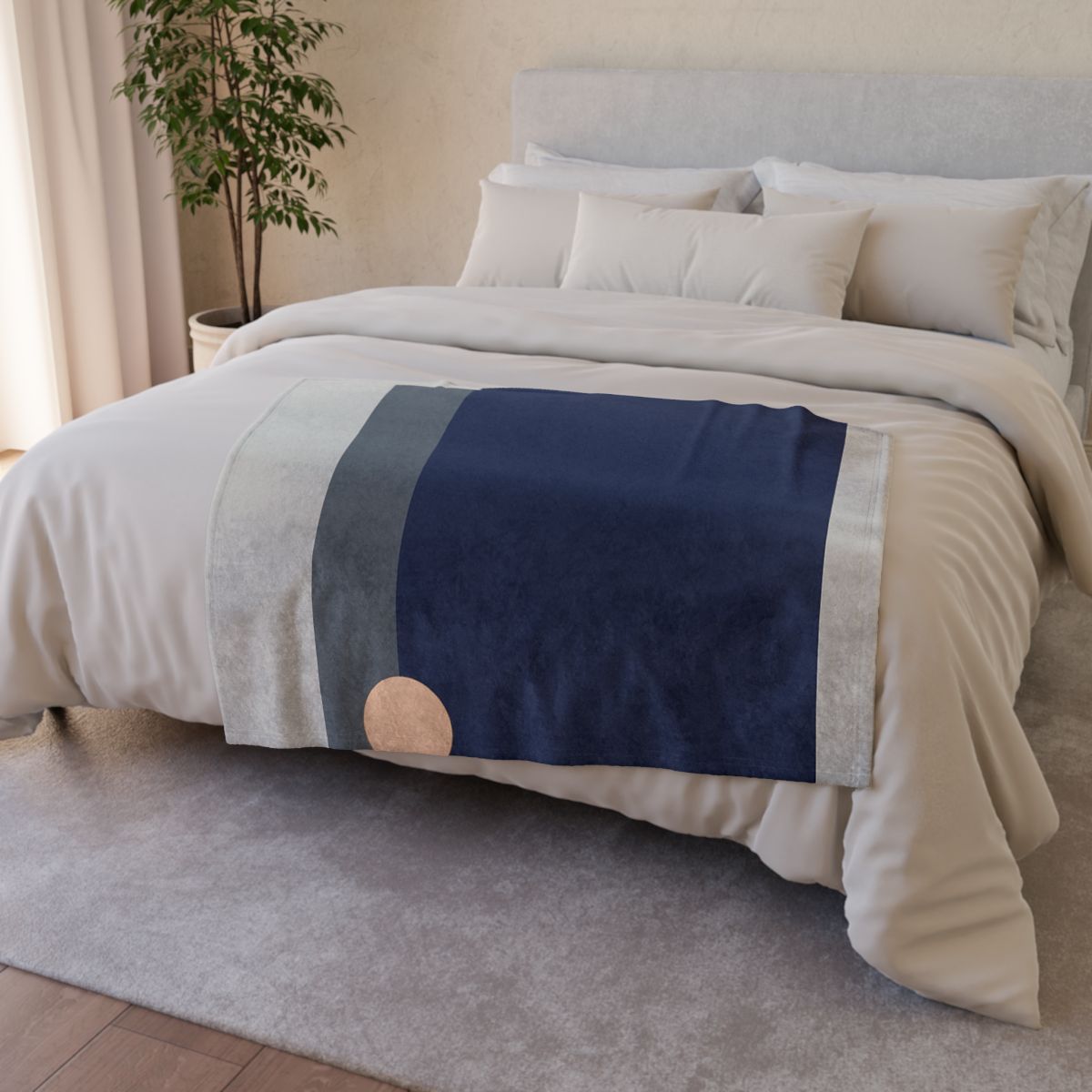 Balanced Triad With Open Center warm winter blankets
