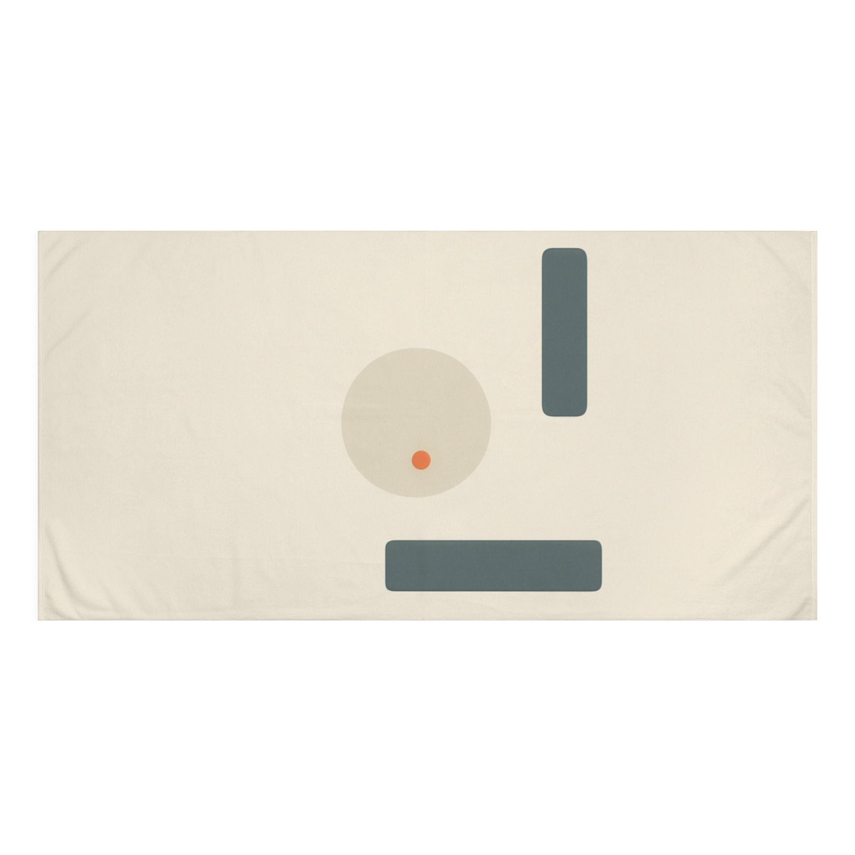 Balanced Triad With Open Center custom towels