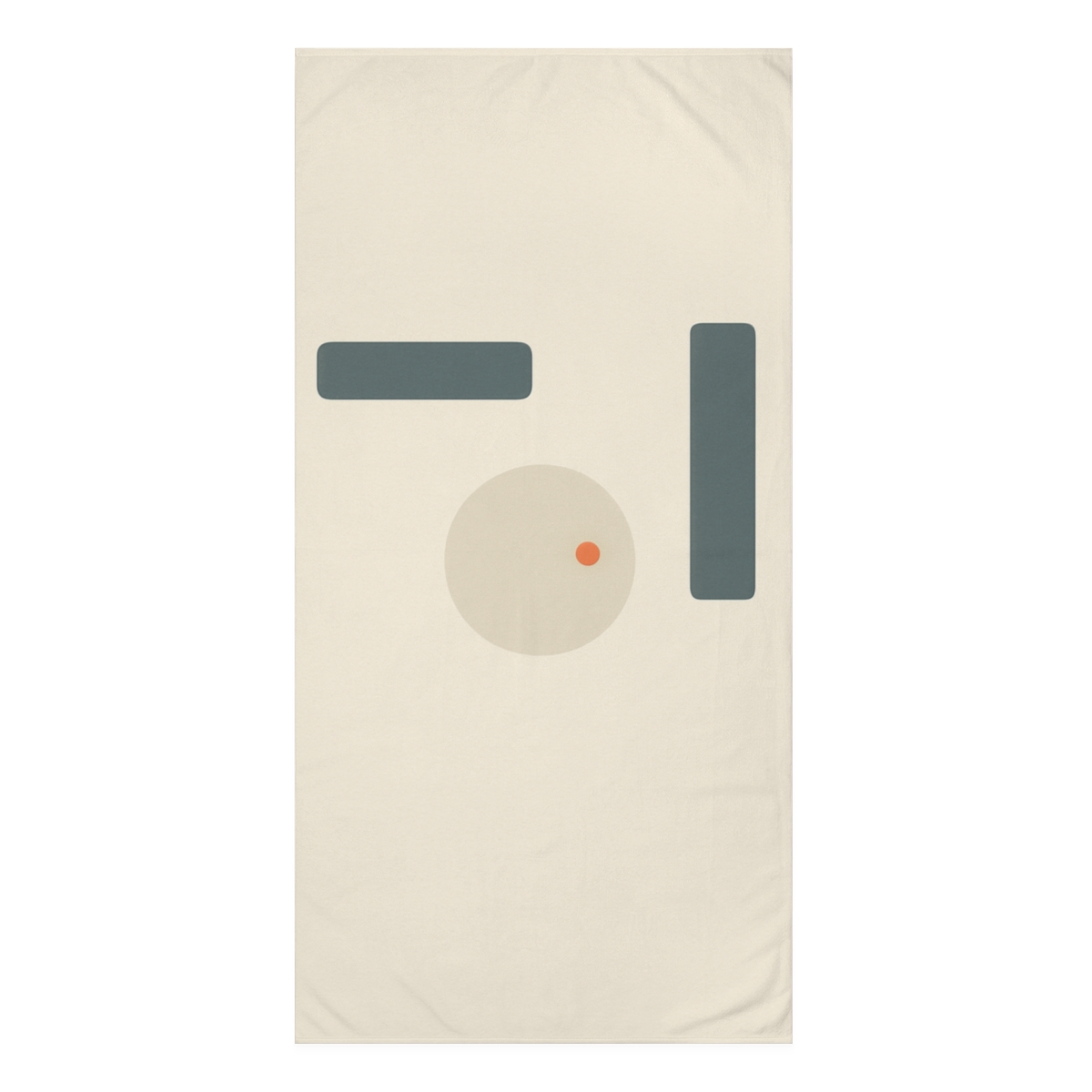 Balanced Triad With Open Center custom towels