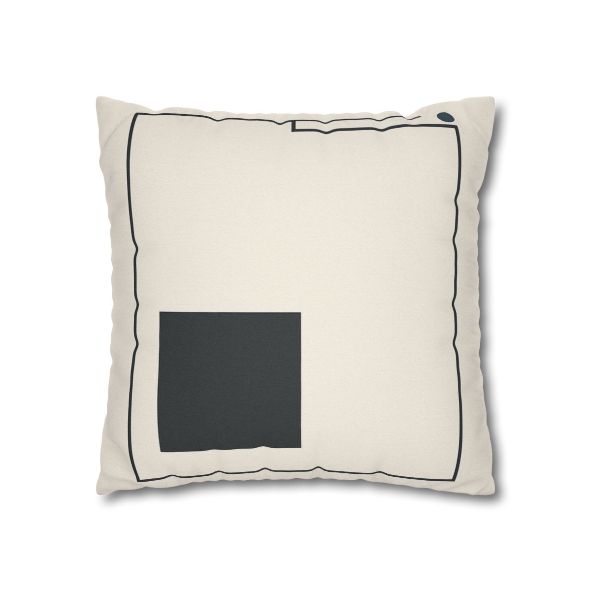 Balanced Triad With Open Frame soft cotton pillow cases