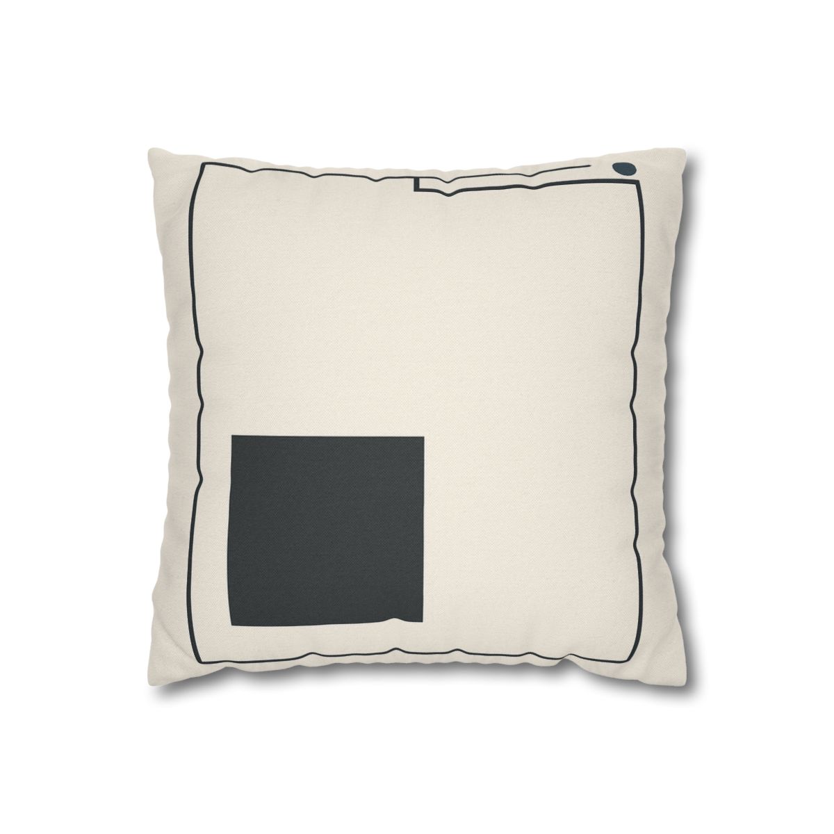 Balanced Triad With Open Frame soft cotton pillow cases