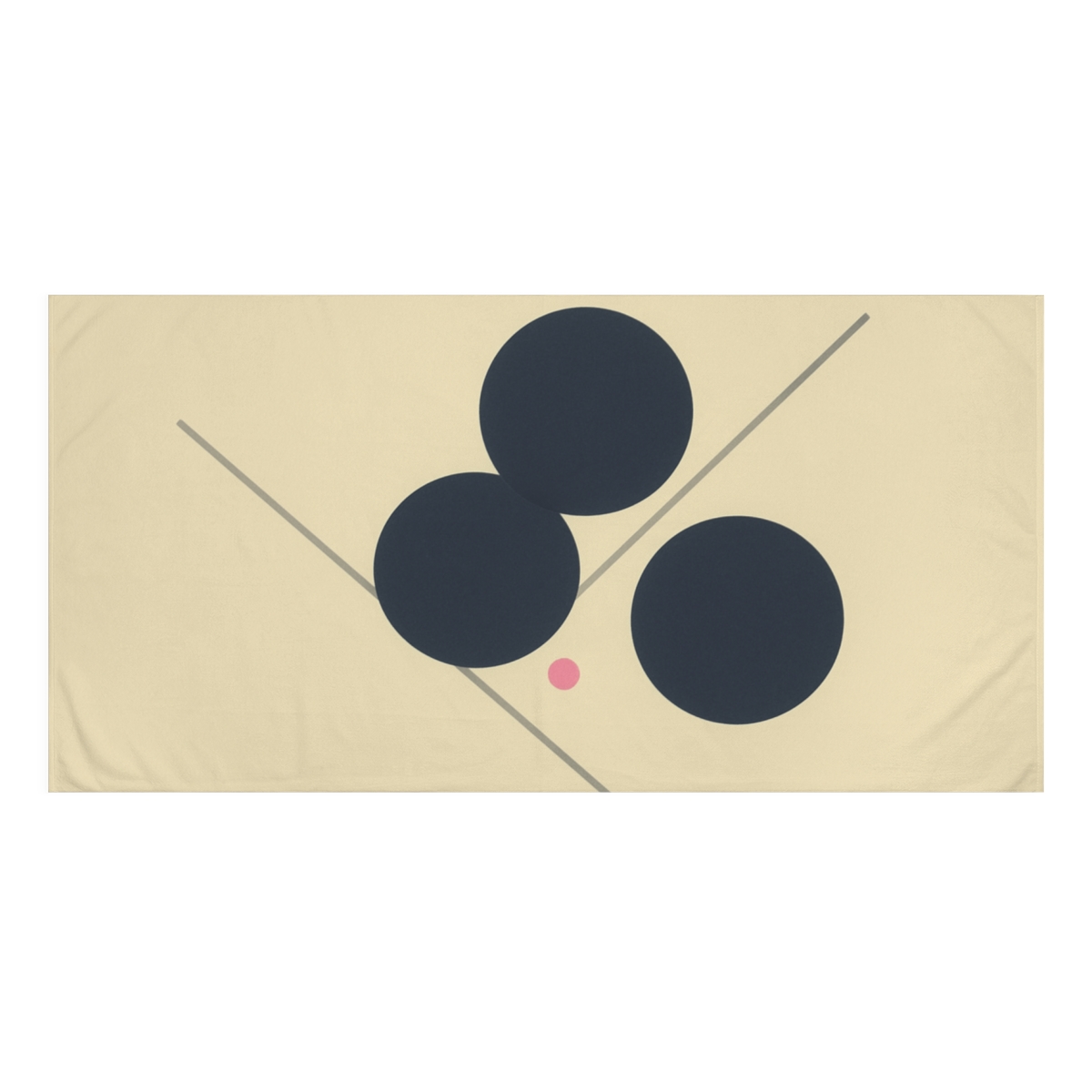 Balanced Triad With Shared Edge soft cotton towels