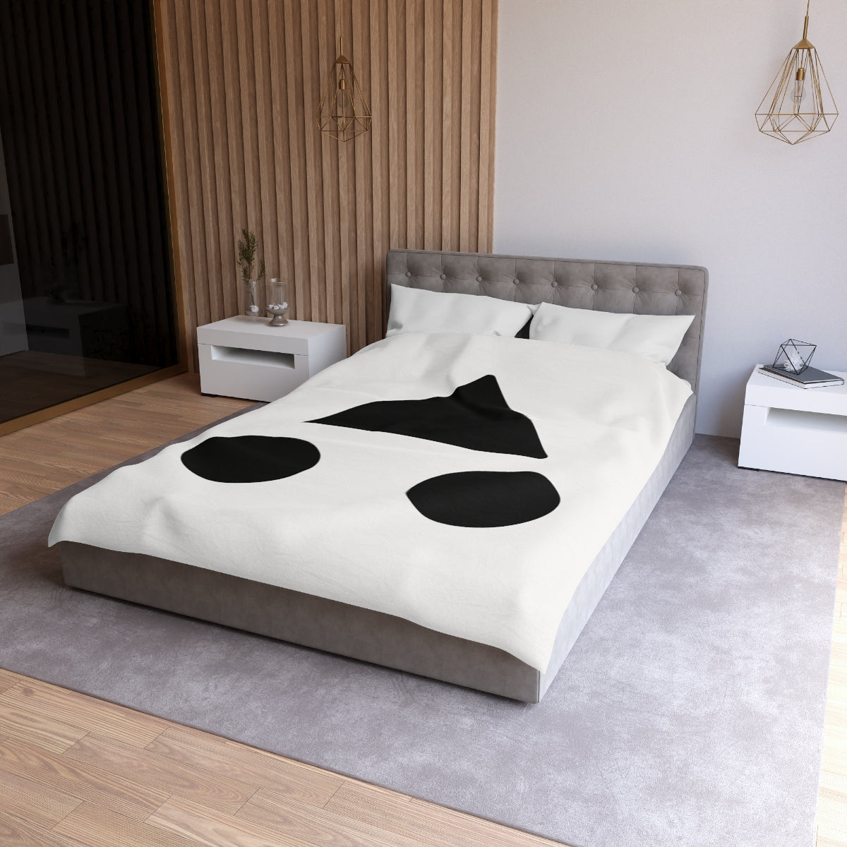 Balanced Triangular Cluster Duvet