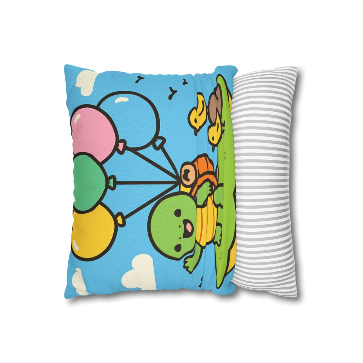 Balloon Island Adventure stylish decorative pillowcases