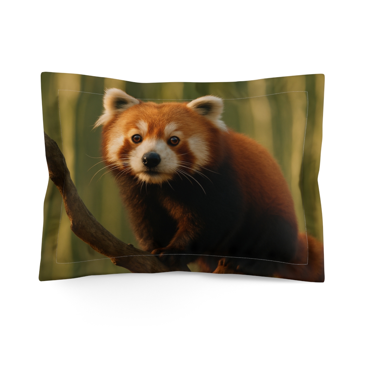 Bamboo Climber Red Panda comfortable bed pillows