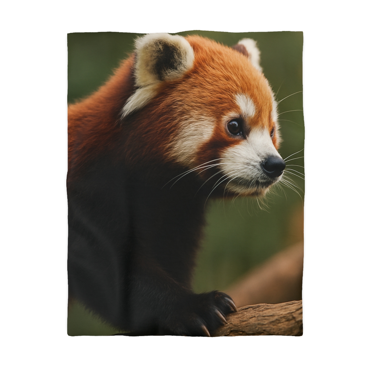 Bamboo Climber Red Panda custom duvets