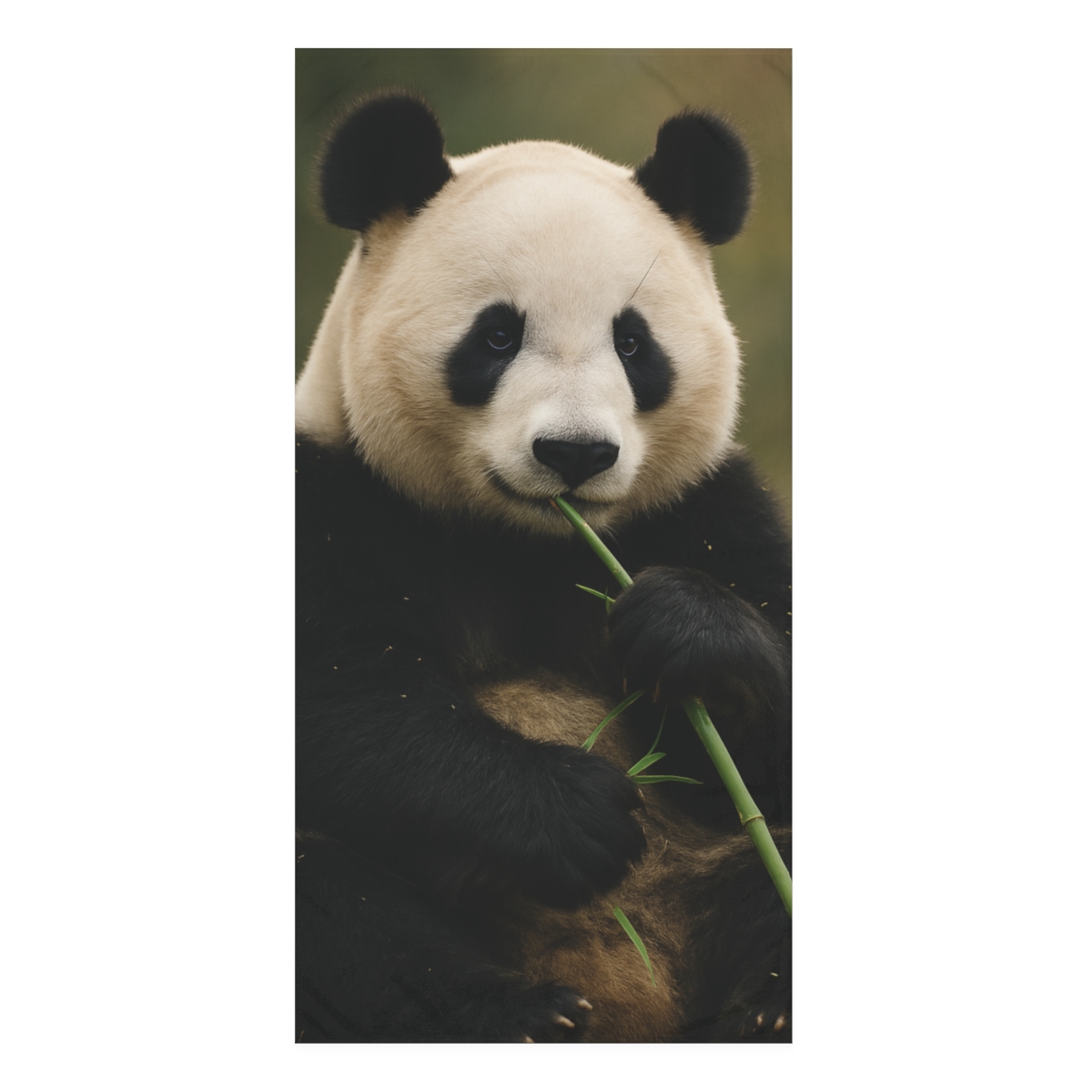 Bamboo Dreamer Giant Panda designer printed towels