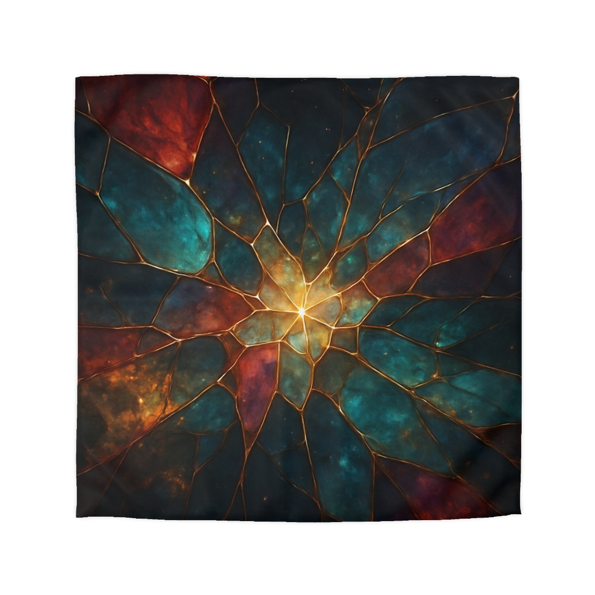 Prismatic Nebula Glasswork soft comforter duvets