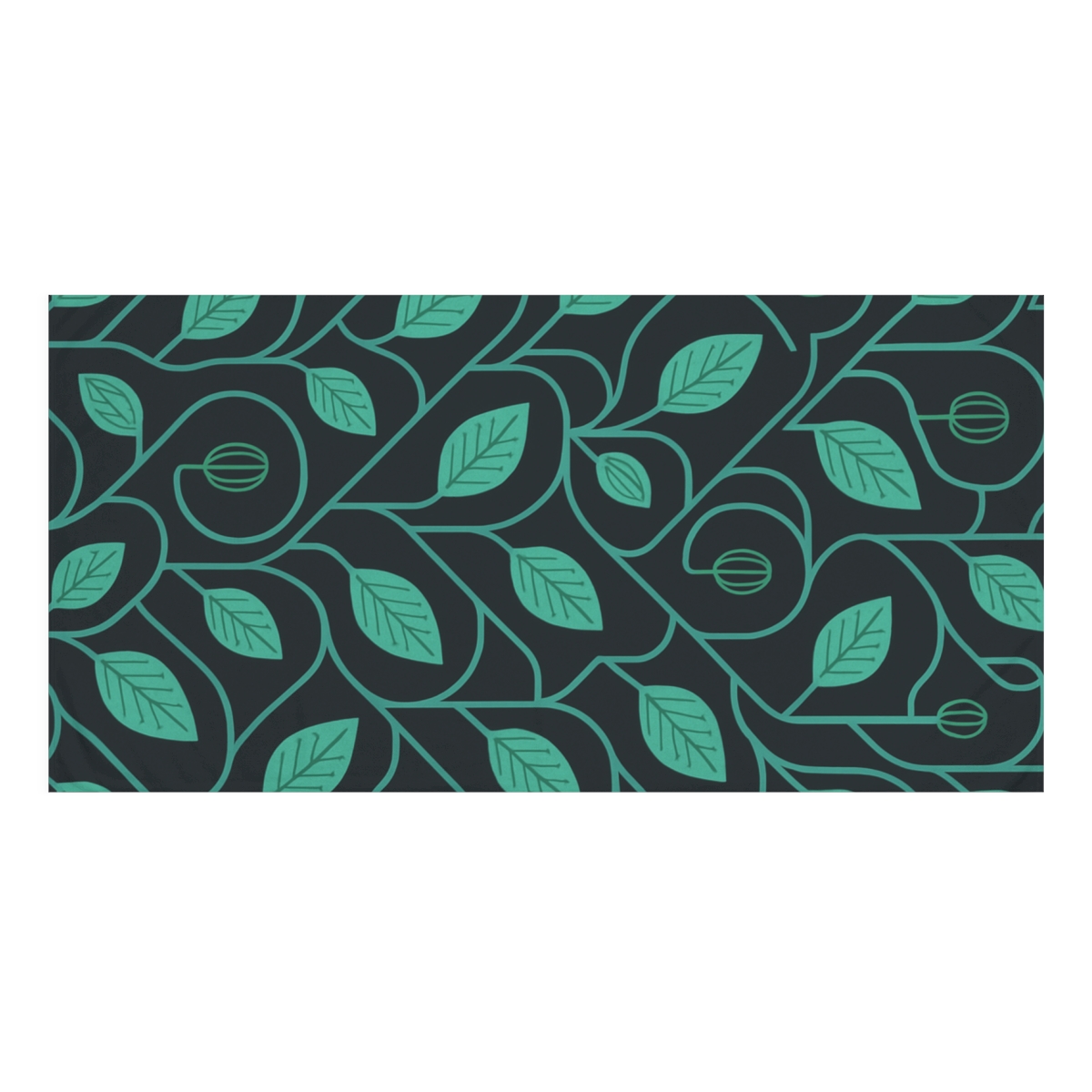 Vine Circuit Lattice decorative home towelscustom towels