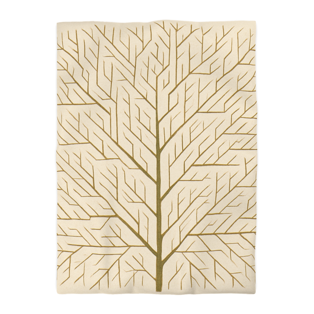 Branch Fractal Network personalized bedding duvets