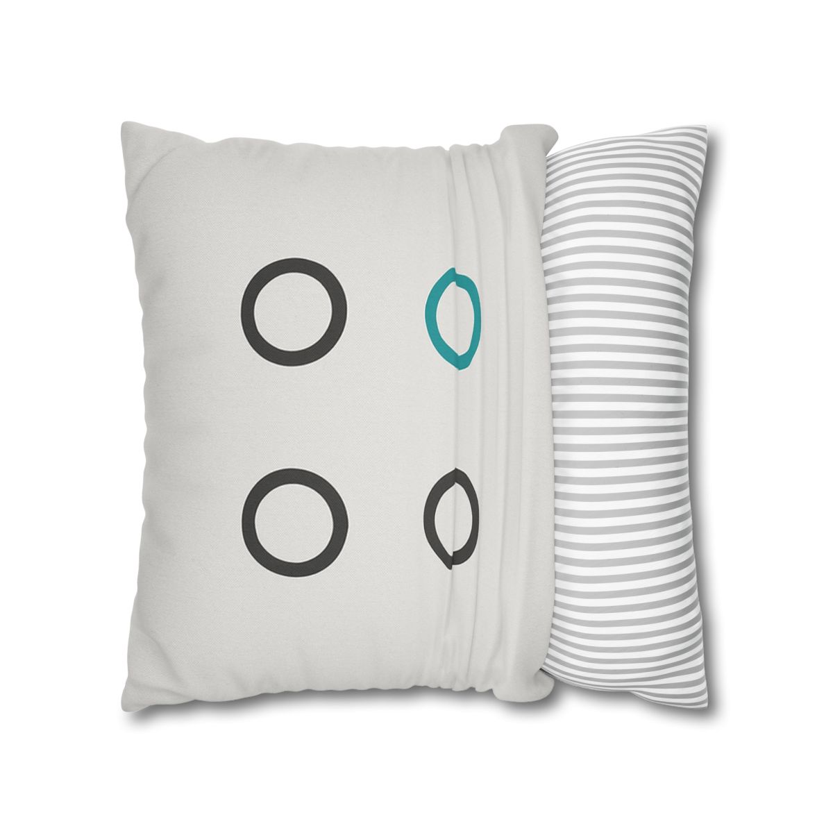 Clustered Dots With Missing Node trendy patterned pillow cases