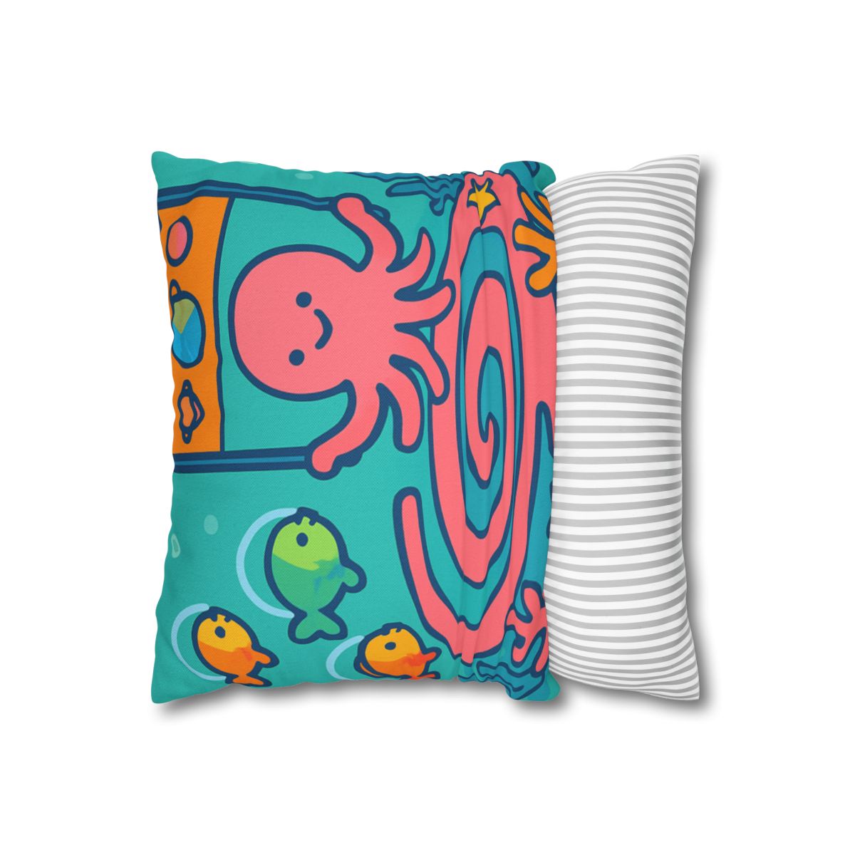 Rainbow Reef Planet Parade comfortable bedding pillow covers