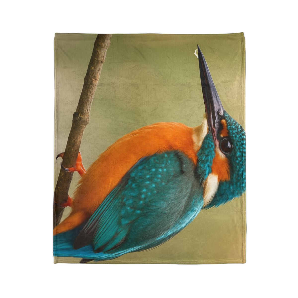 Emerald Flash Kingfisher custom blankets