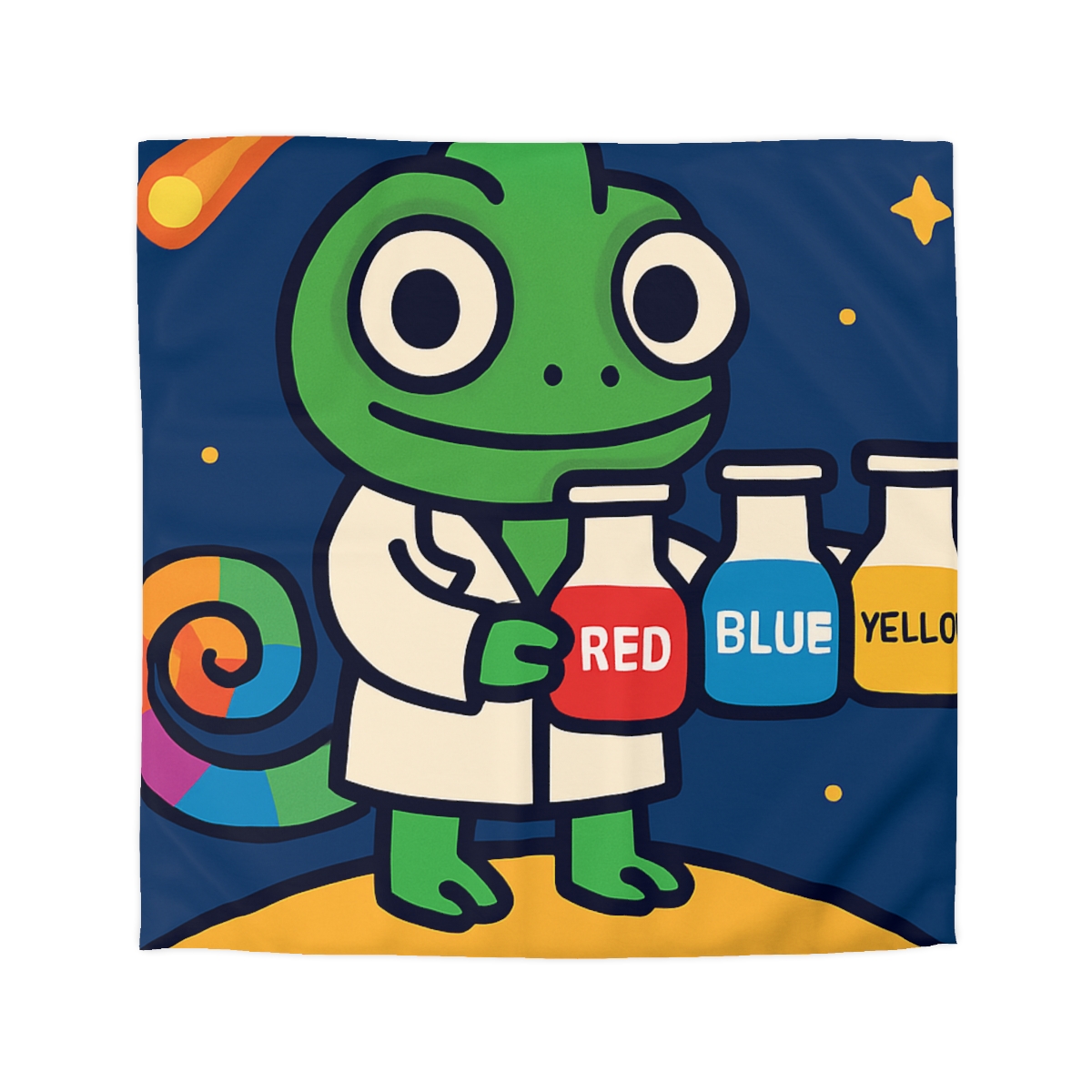 Comet Chameleon Color Lab stylish duvet covers