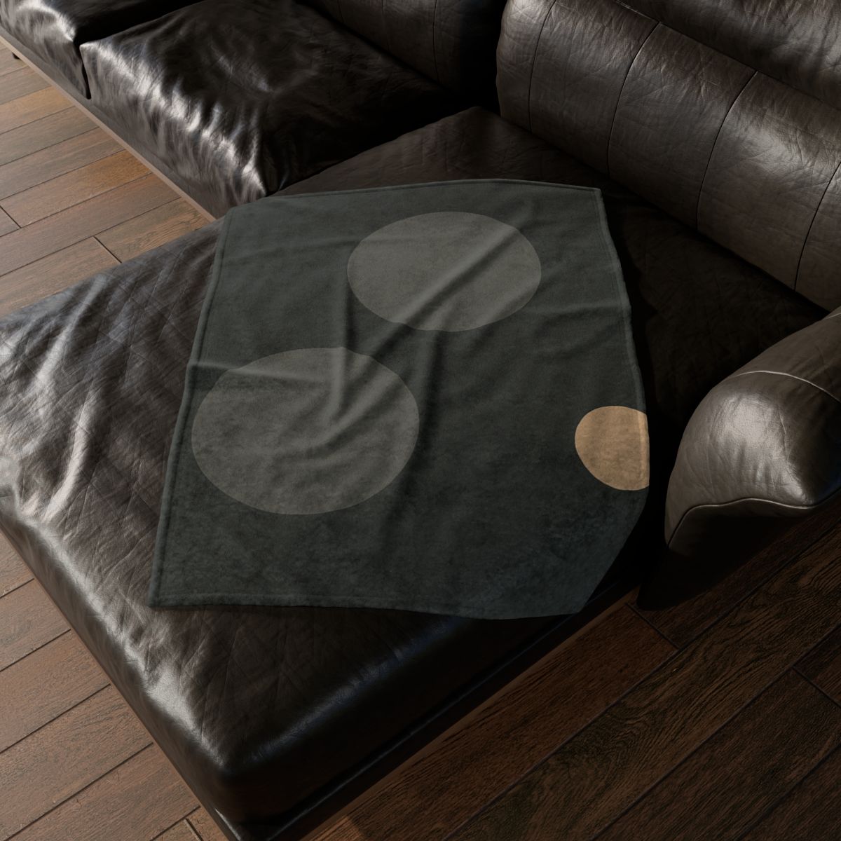 Three Quiet Tokens With Open Center trendy patterned blankets