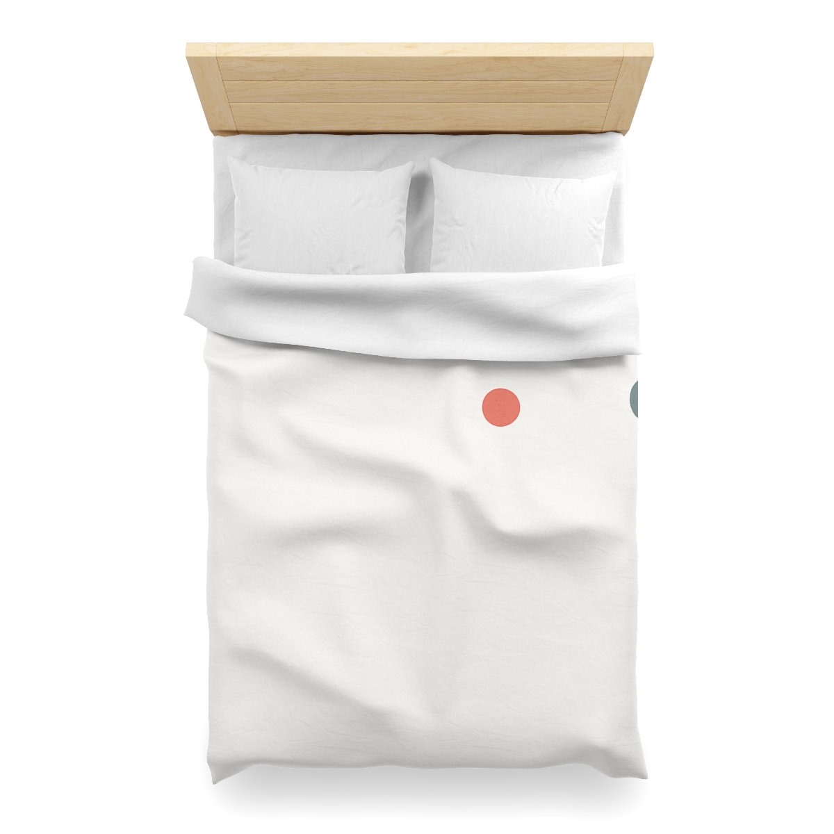 Sparse Corner Dot Grid soft comforter duvets