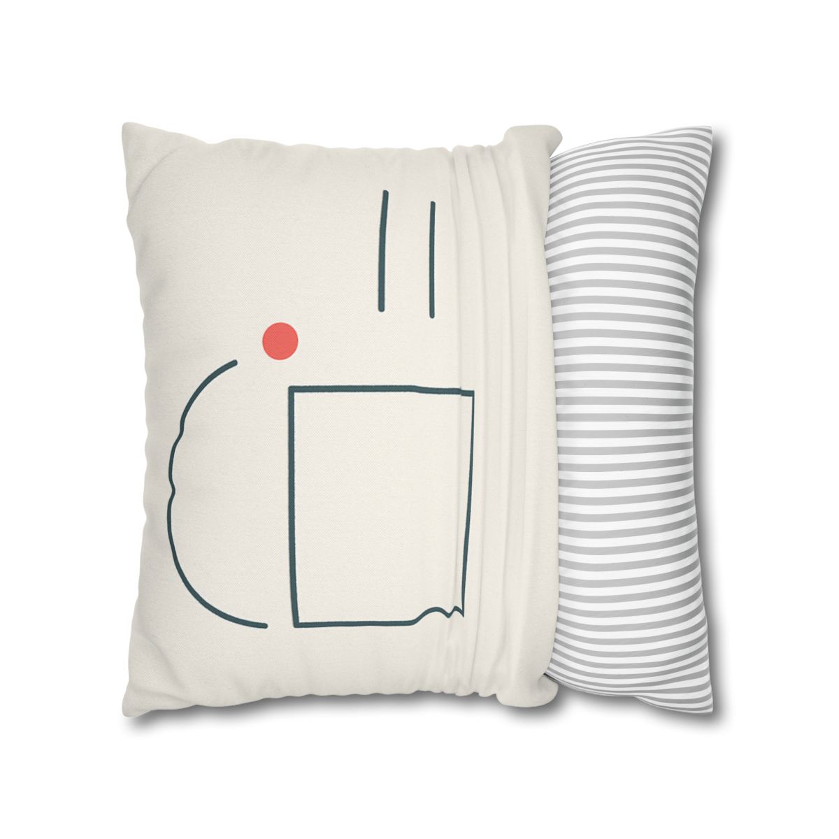 Open Frame With Drifting Arc personalized pillow covers