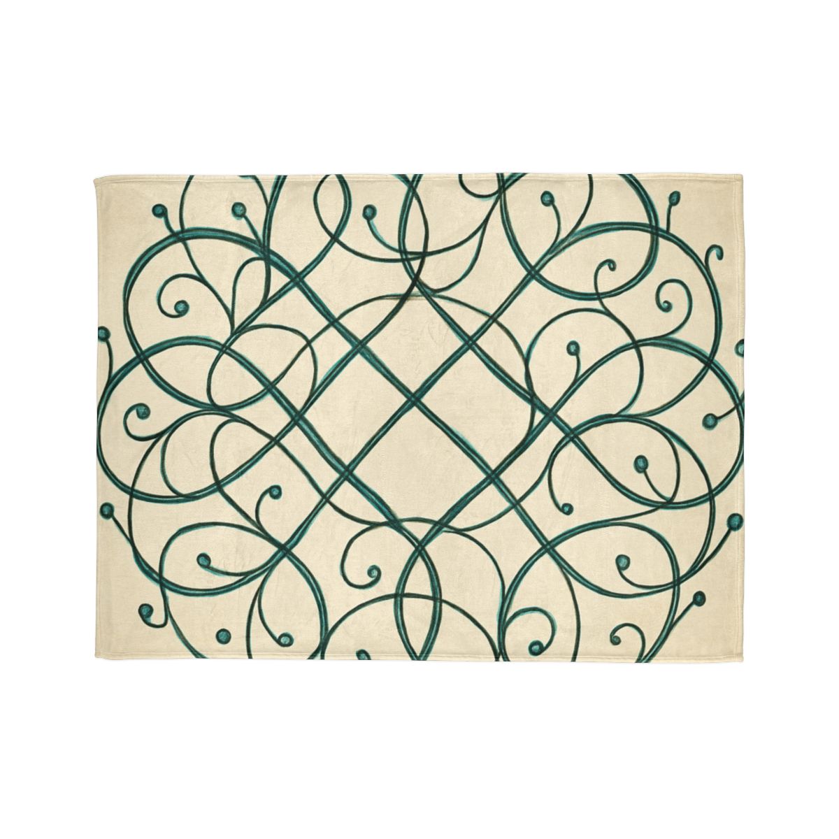 Vine Lattice Halo decorative home blankets