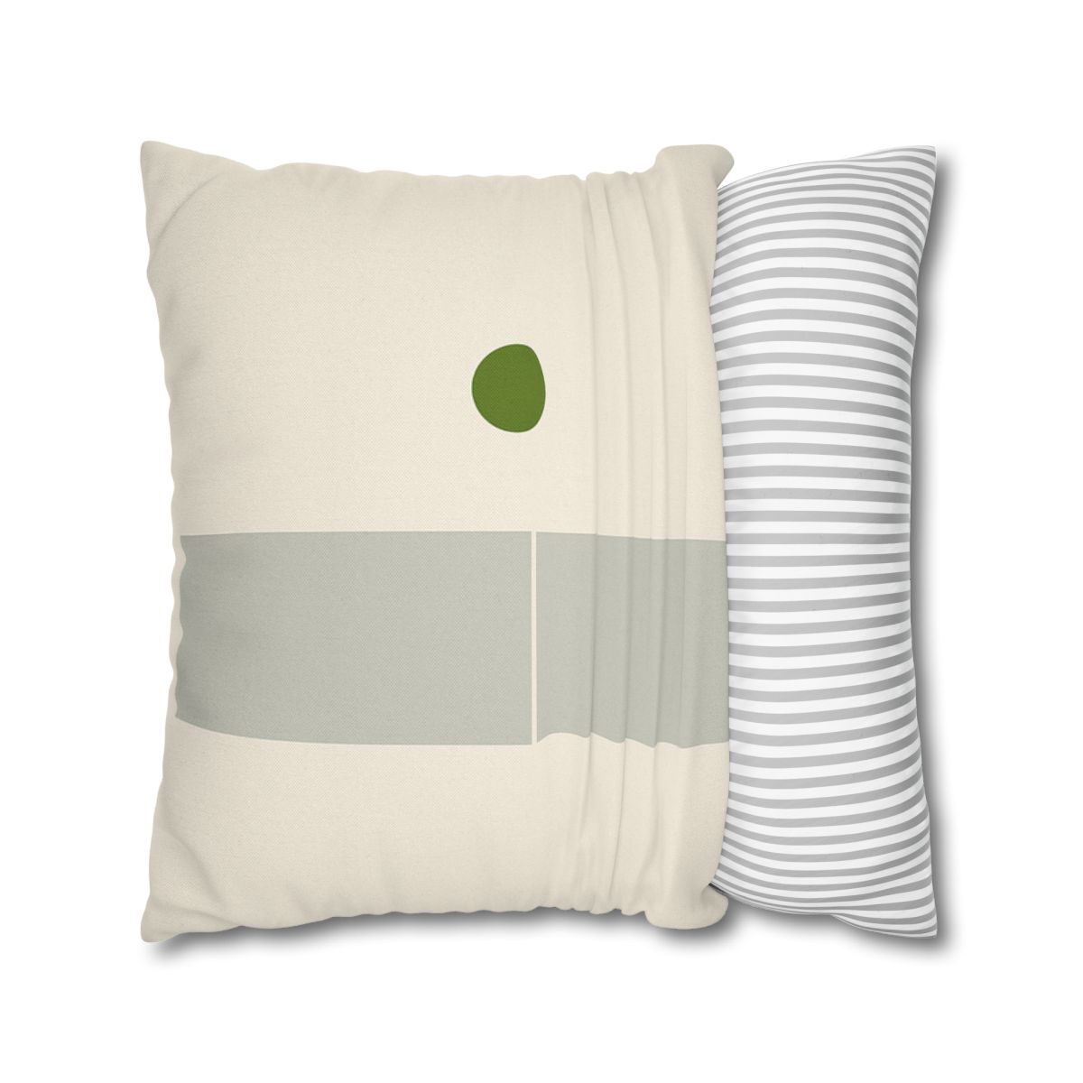 Split Column With Floating Dot soft cotton pillow cases
