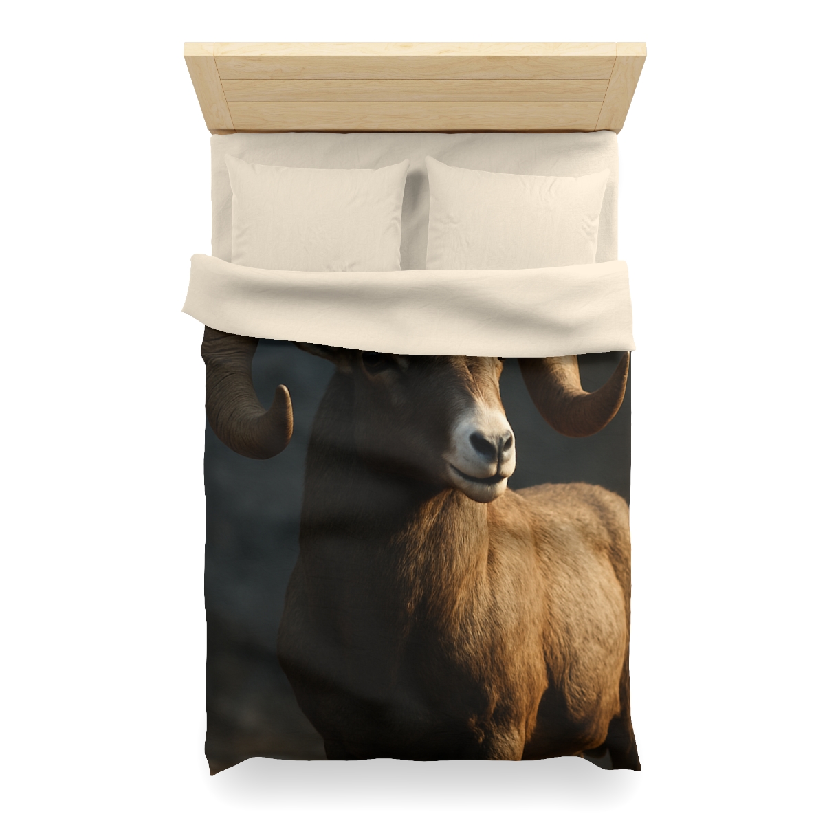 Canyon Shadow Bighorn Sheep duvets for gifts