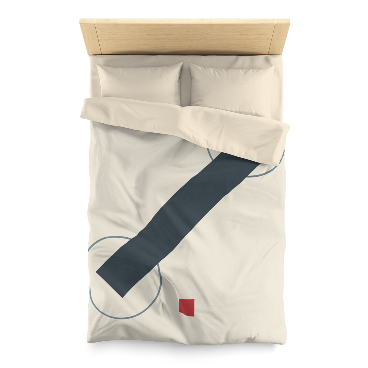 Diagonal Bar With Twin Orbits stylish duvet covers