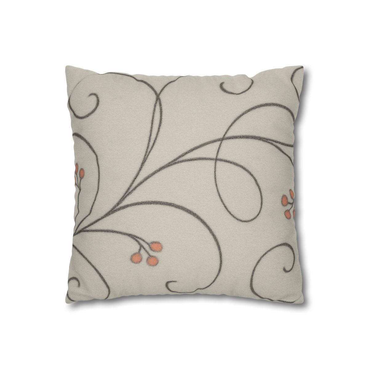 Tendril Lace Panorama personalized pillow covers