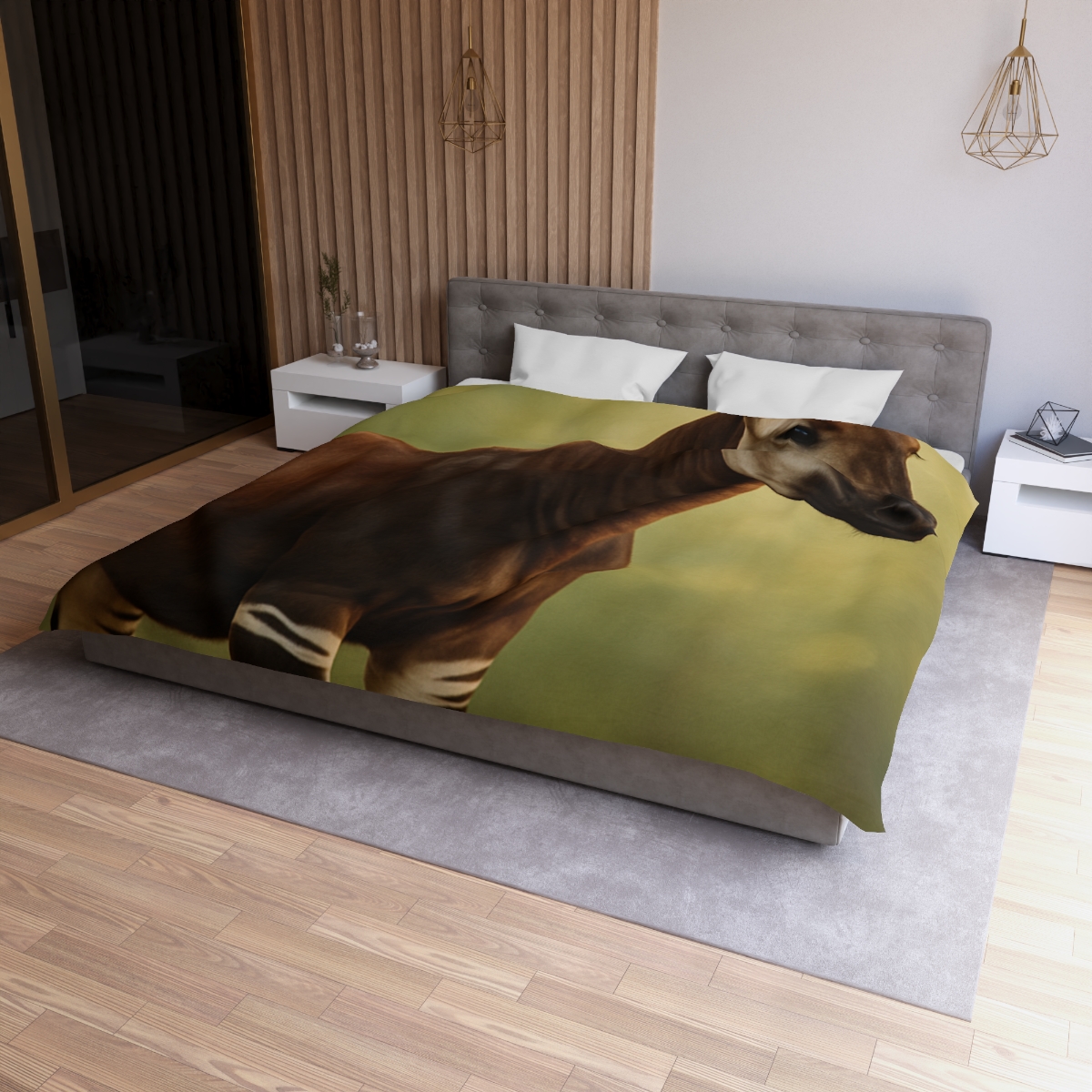 Velvet Stride Okapi trendy bedroom duvets