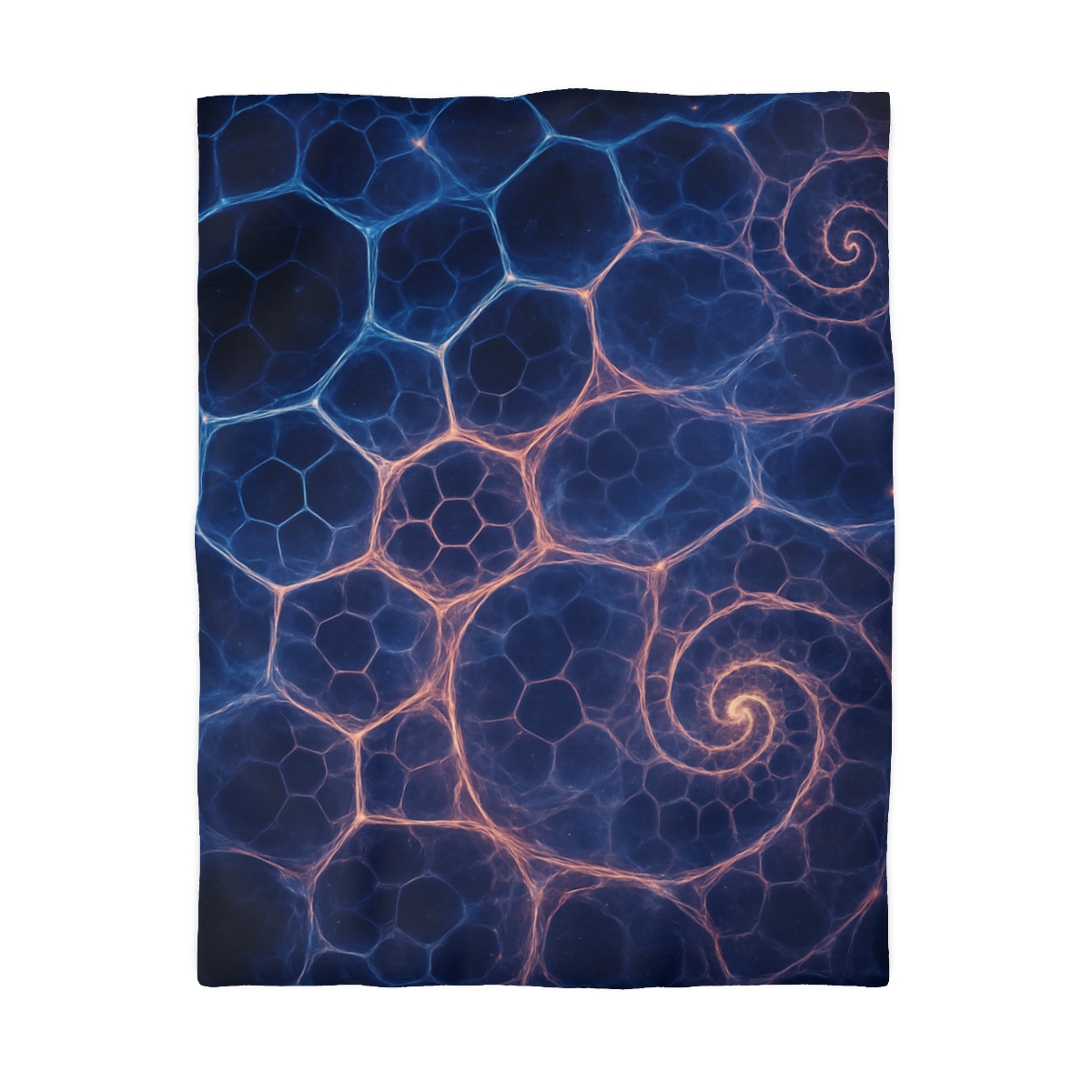 Fractal Nebula Lattice duvets for gifts