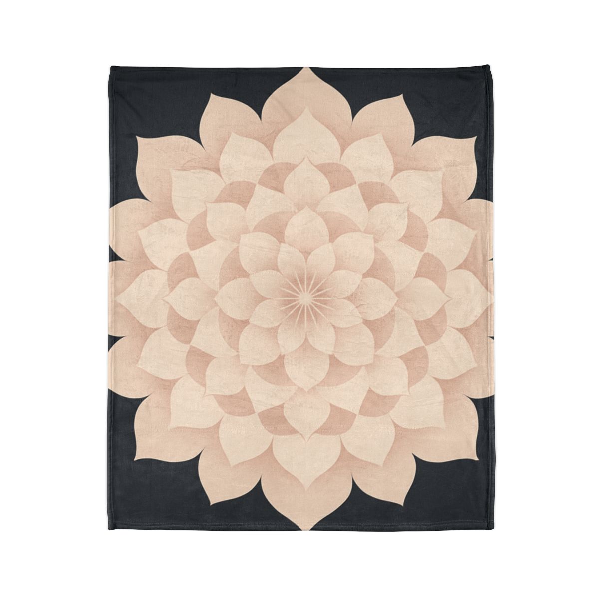 Petal Orbit Mandala warm winter blankets