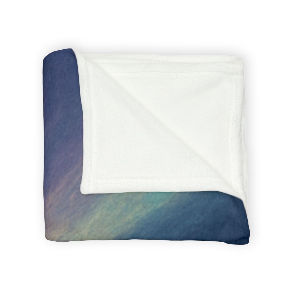 Aurora Lattice Horizon soft fleece blankets