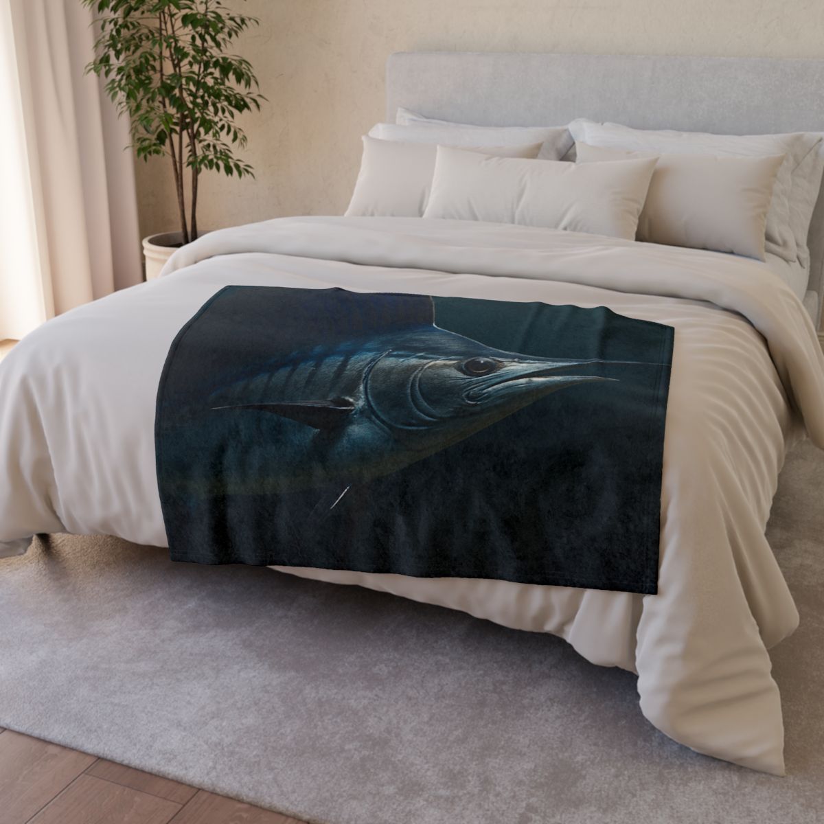 Silver Wake Sailfish warm winter blankets
