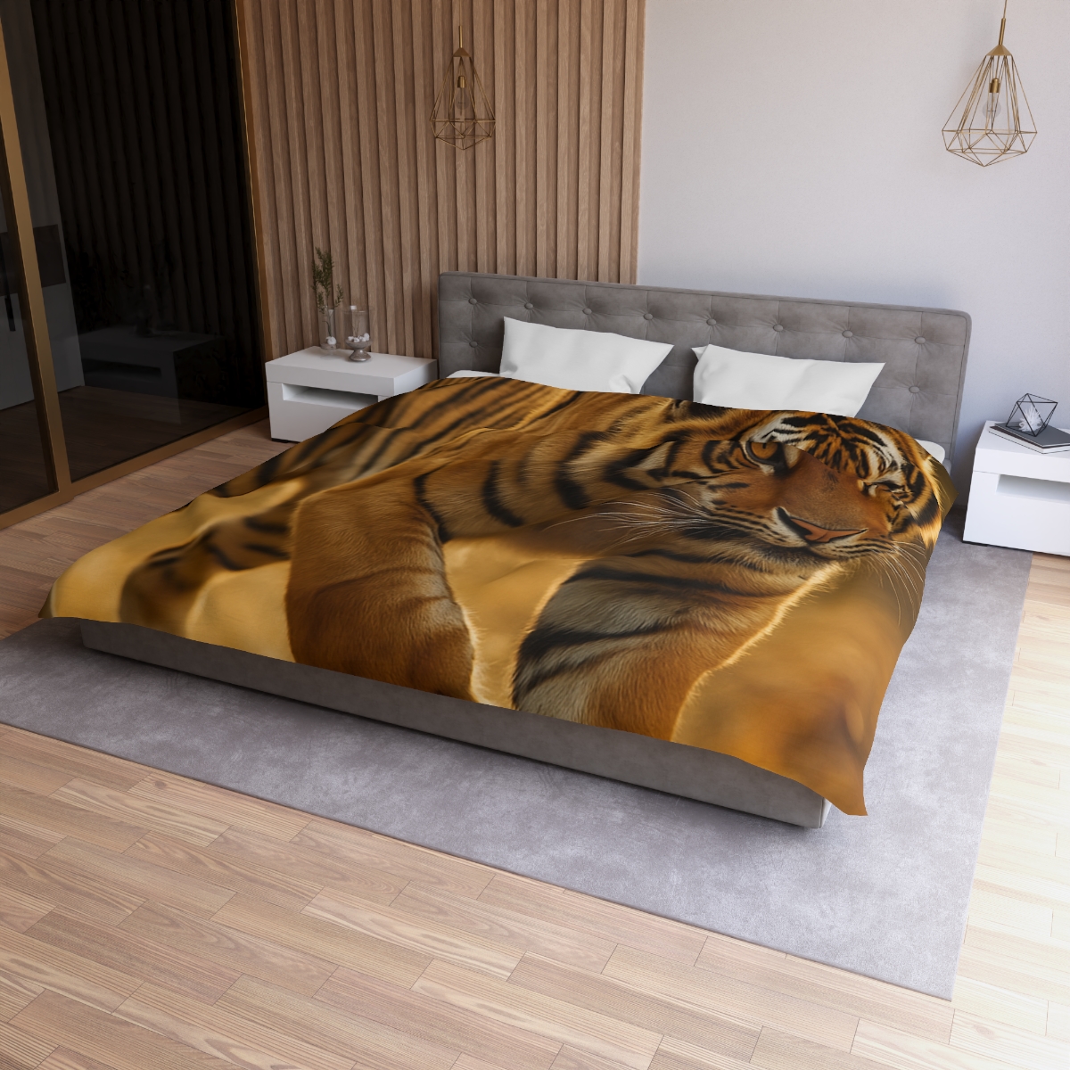 Forest Stalker Bengal Tiger custom duvets