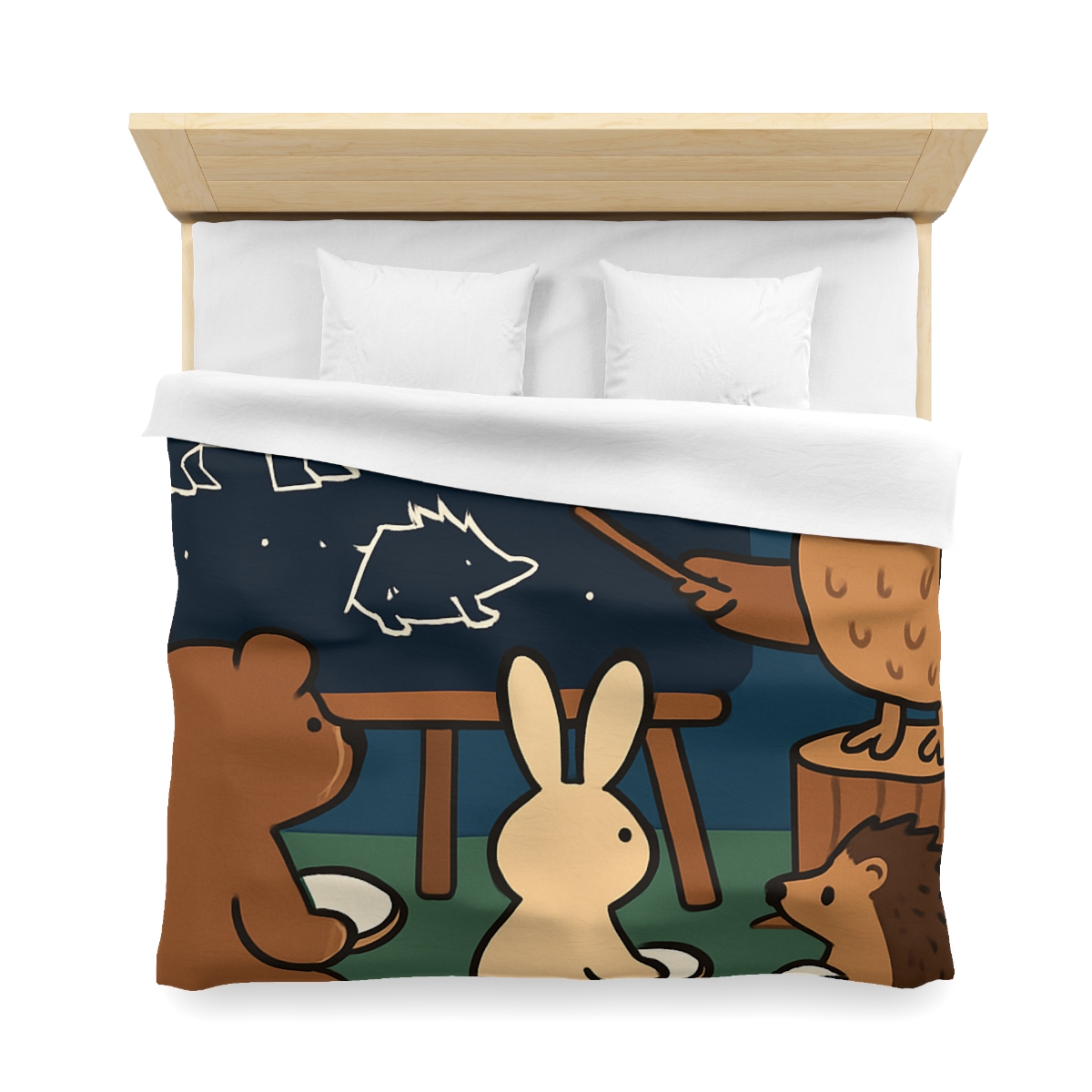 Constellation Classroom Of Forest Animals soft comforter duvets