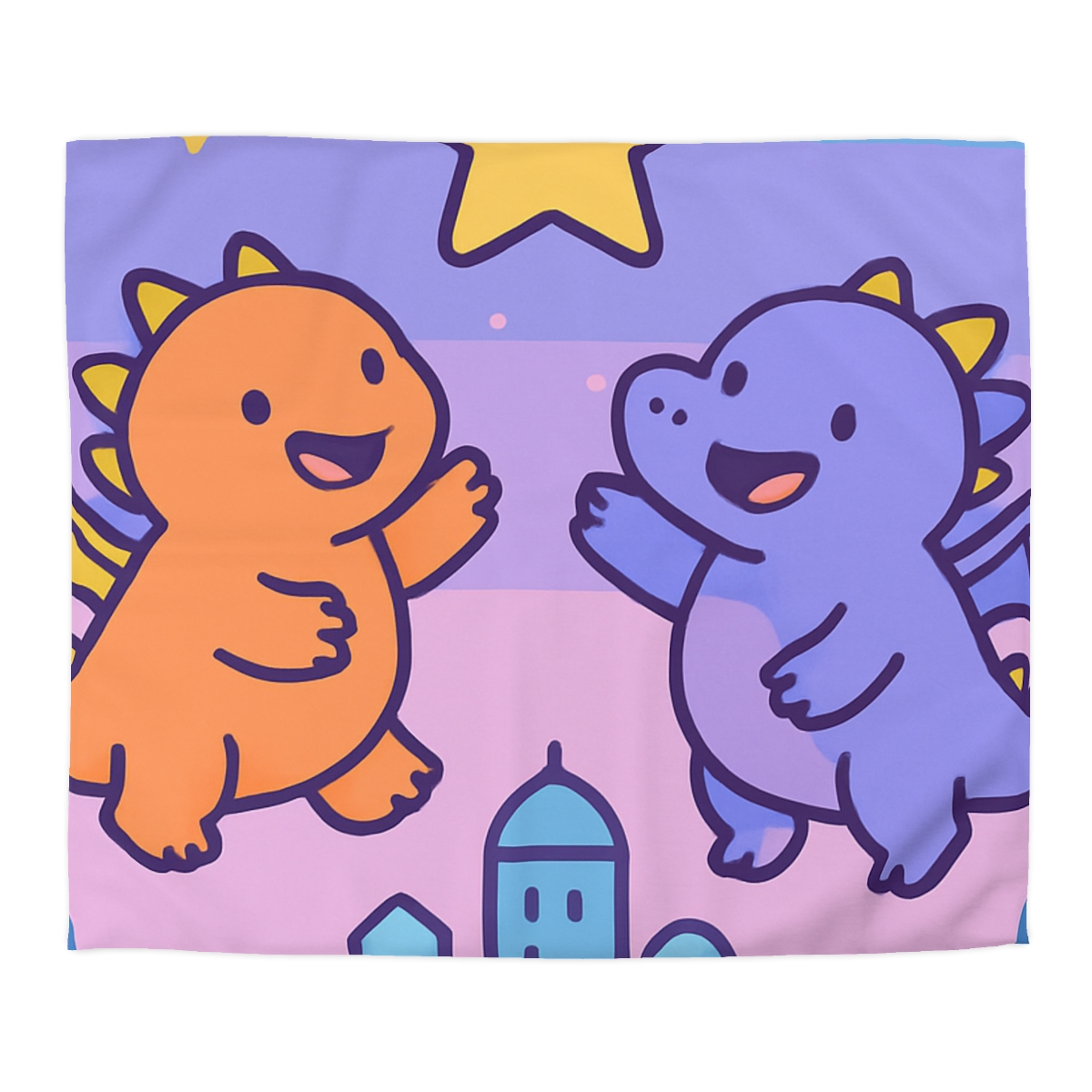 Starlight Cloud City Dragons warm winter duvets