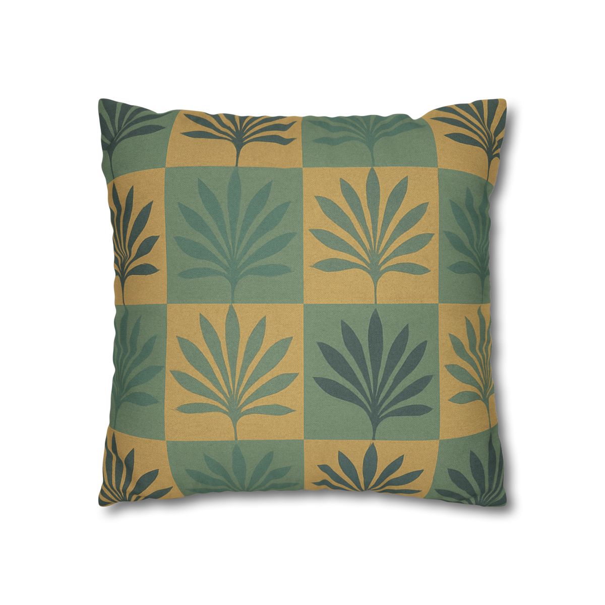 Frond Grid Harmony custom pillow cases