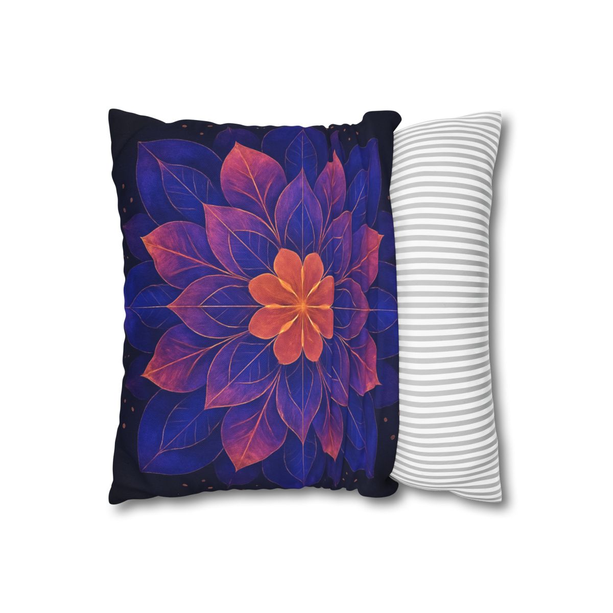 Petal Prism Mandala trendy patterned pillow cases