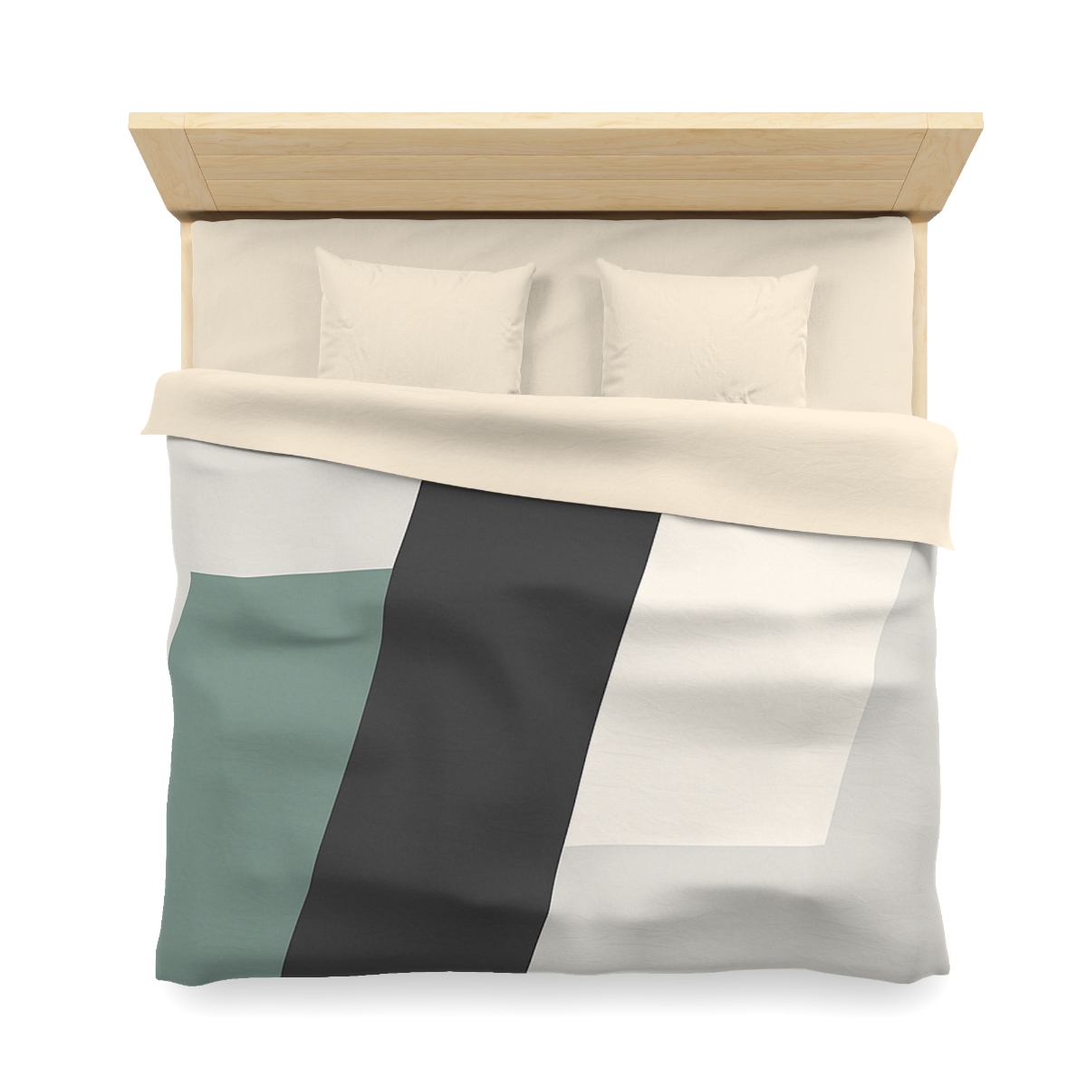 Triad Of Floating Panels soft comforter duvets