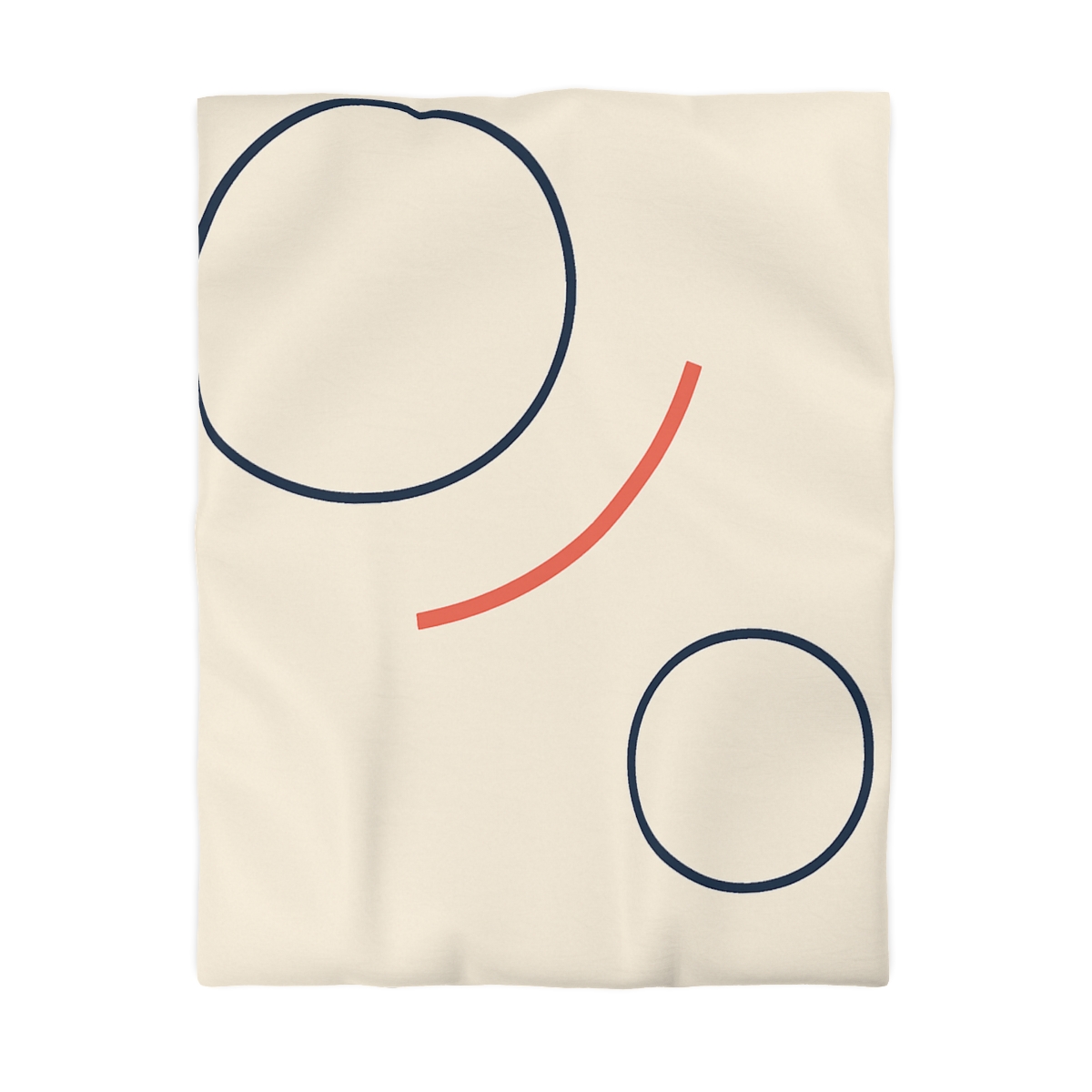 Orbit Gap Circle Pair unique patterned duvets