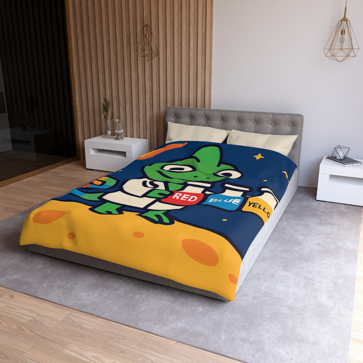 Comet Chameleon Color Lab stylish duvet covers