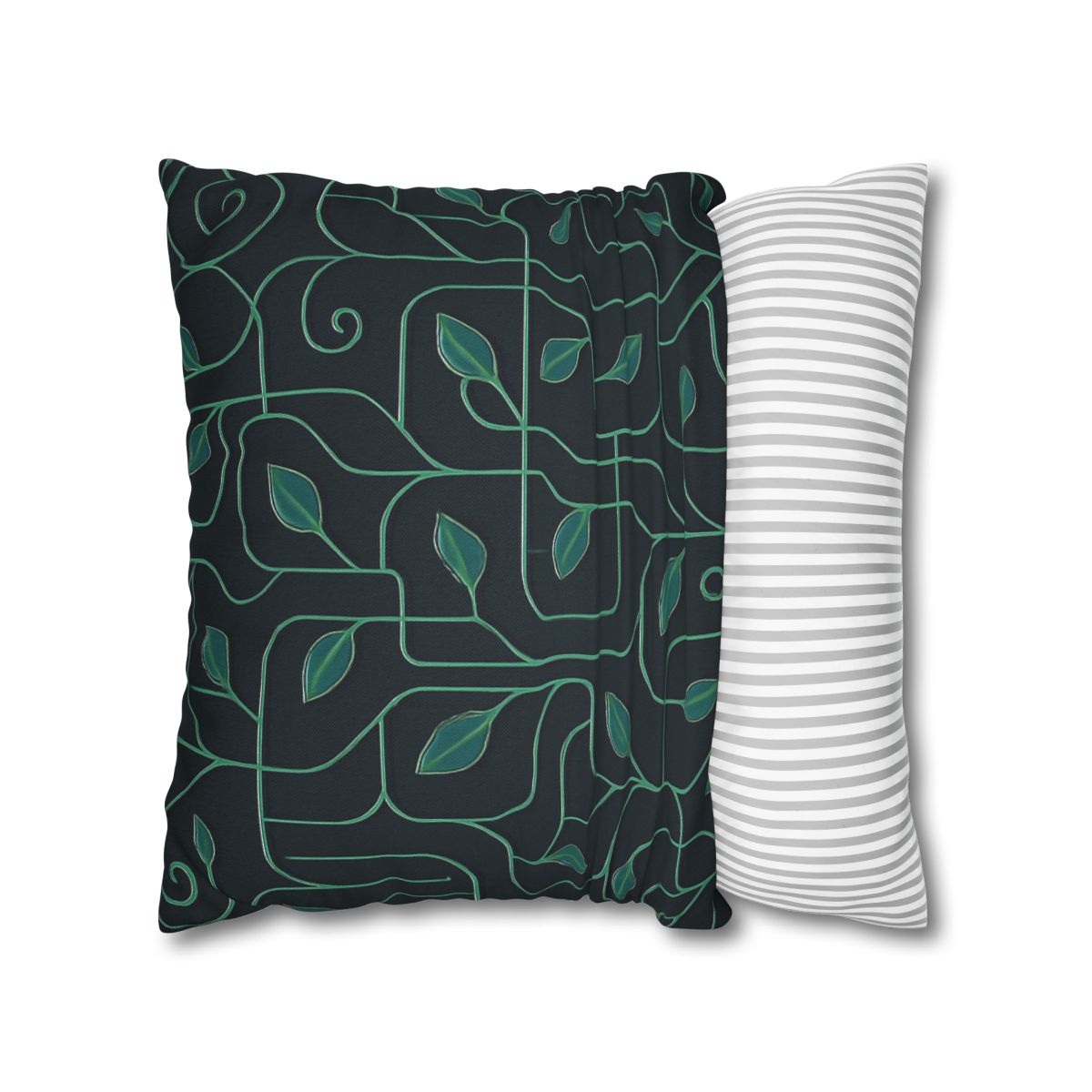 Vine Circuit Lattice designer print pillow cases