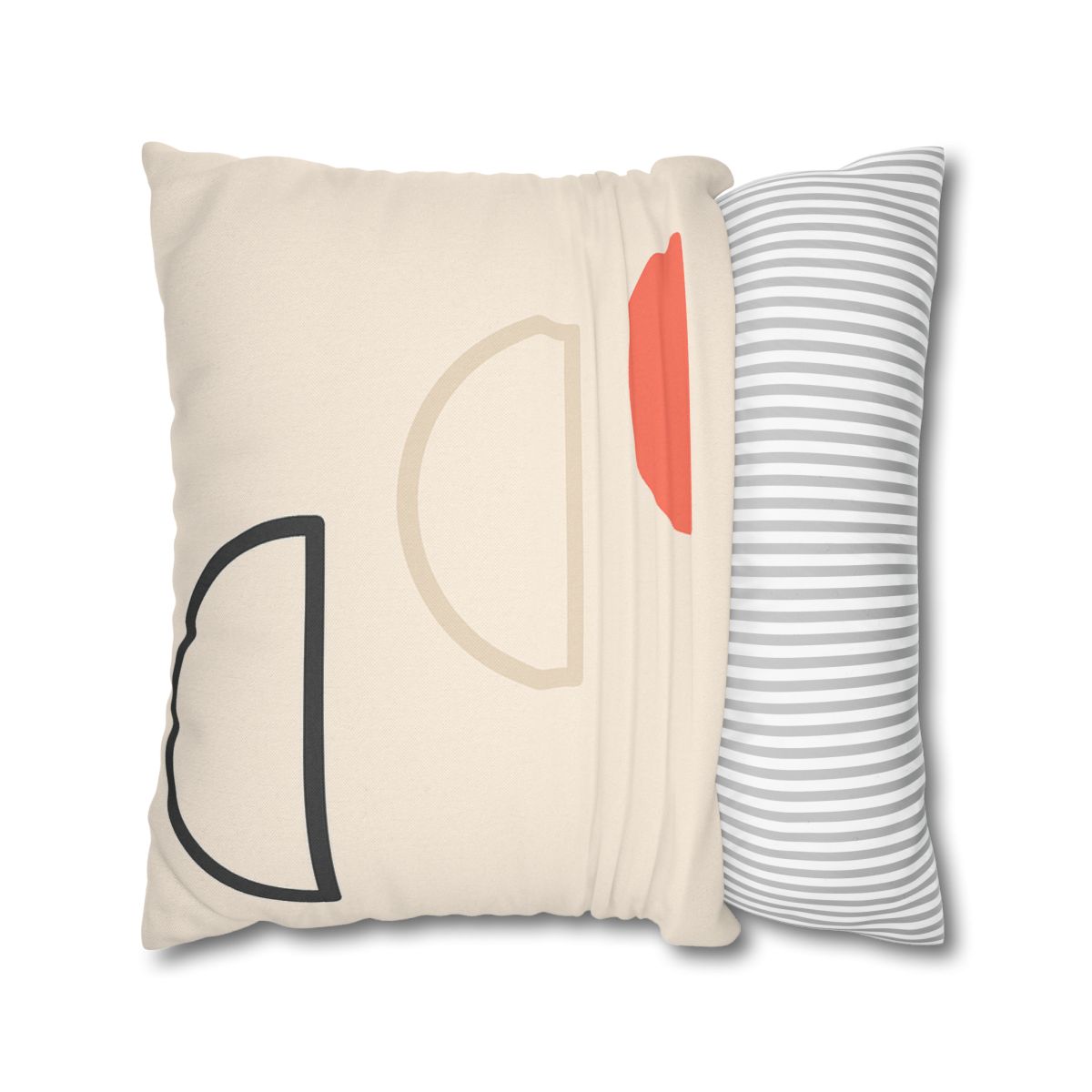 Staggered Arc Trio trendy patterned pillow cases