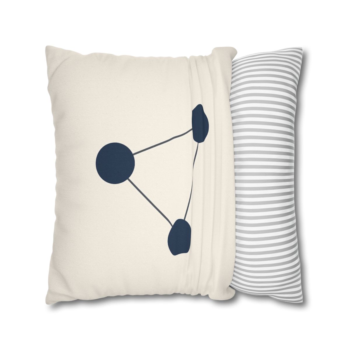 Orbital Line Cluster designer print pillow cases