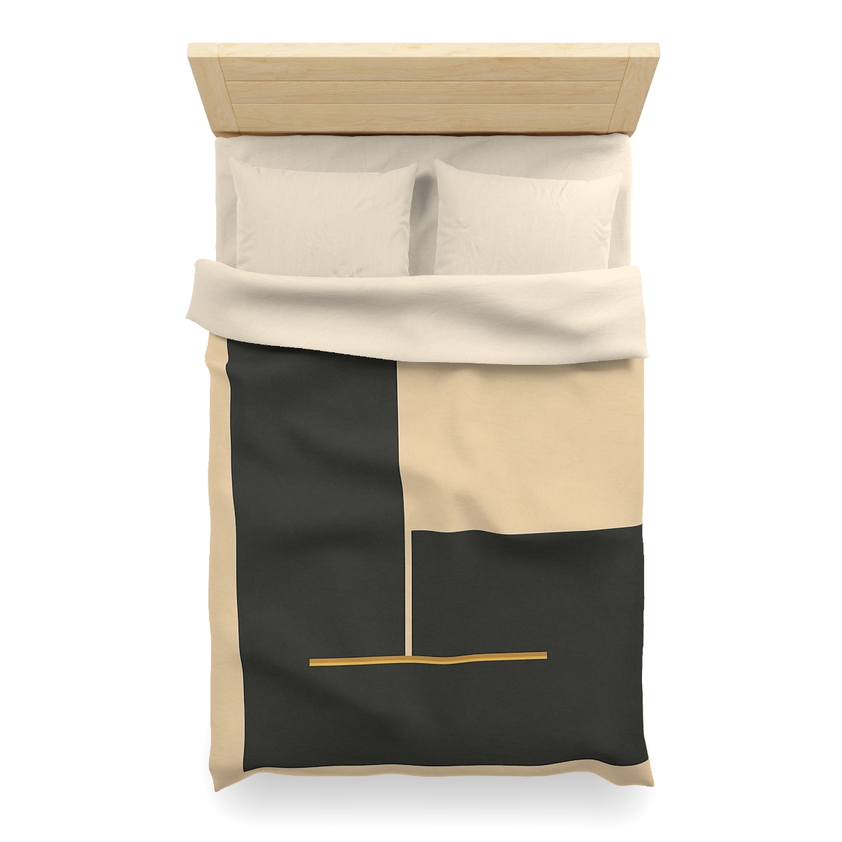 Offset Rectangles With Open Slot unique patterned duvets