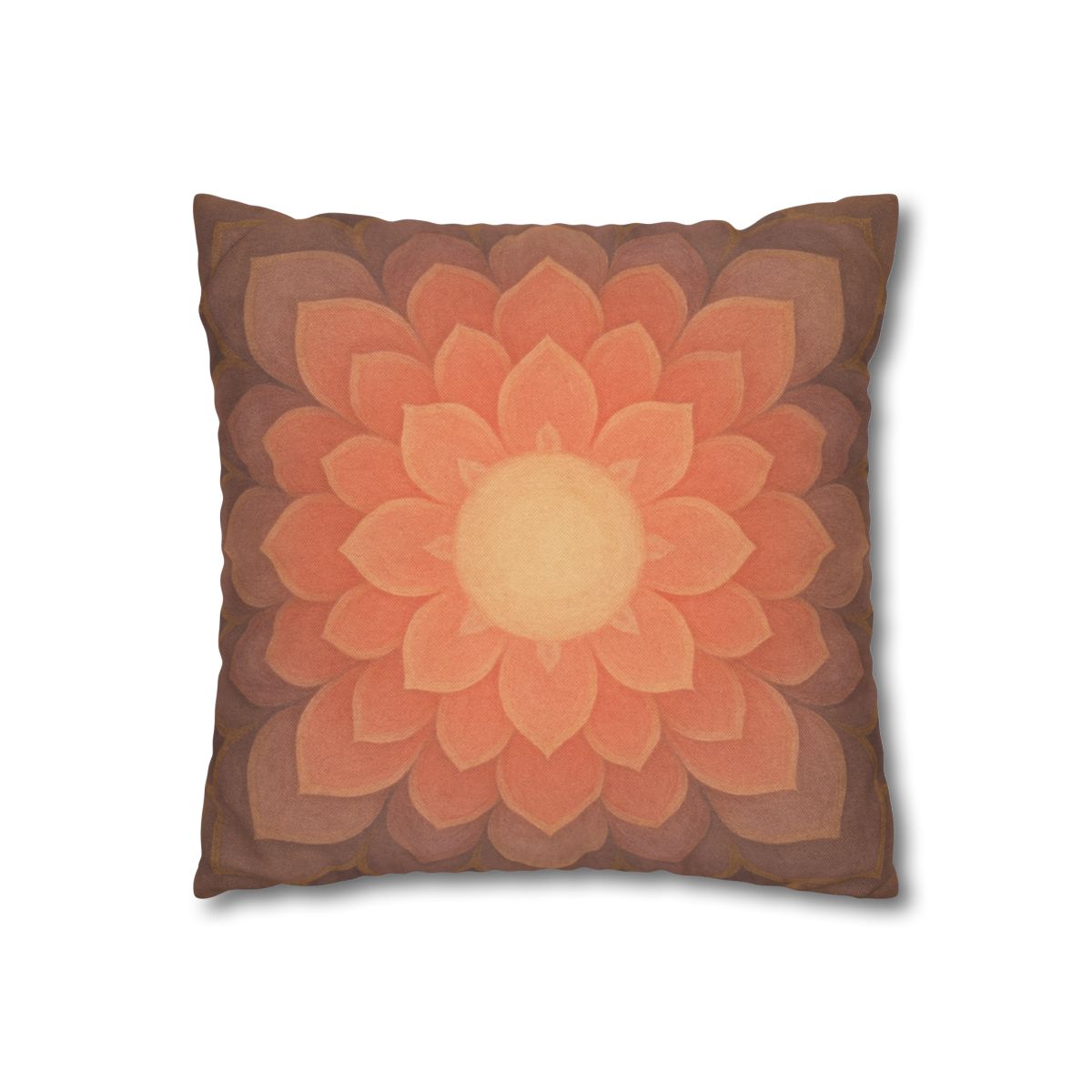 Petal Mandala Overlay stylish decorative pillowcases