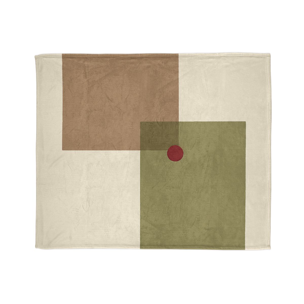 Offset Duo And Quiet Dot decorative home blankets