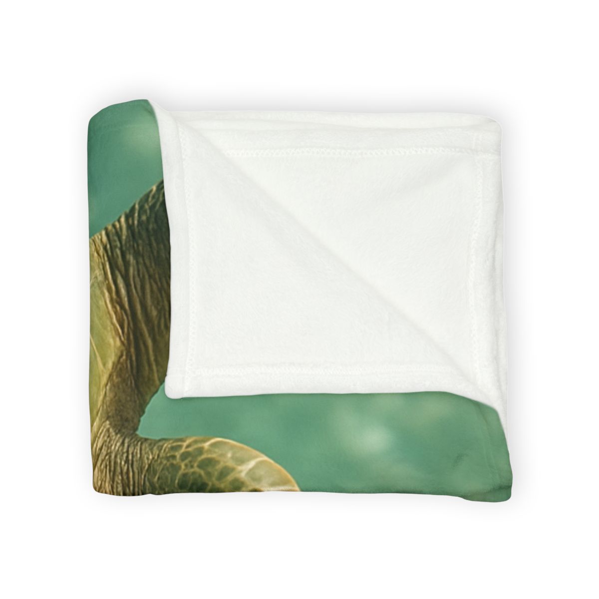 Sea Lantern Green Sea Turtle designer printed blankets
