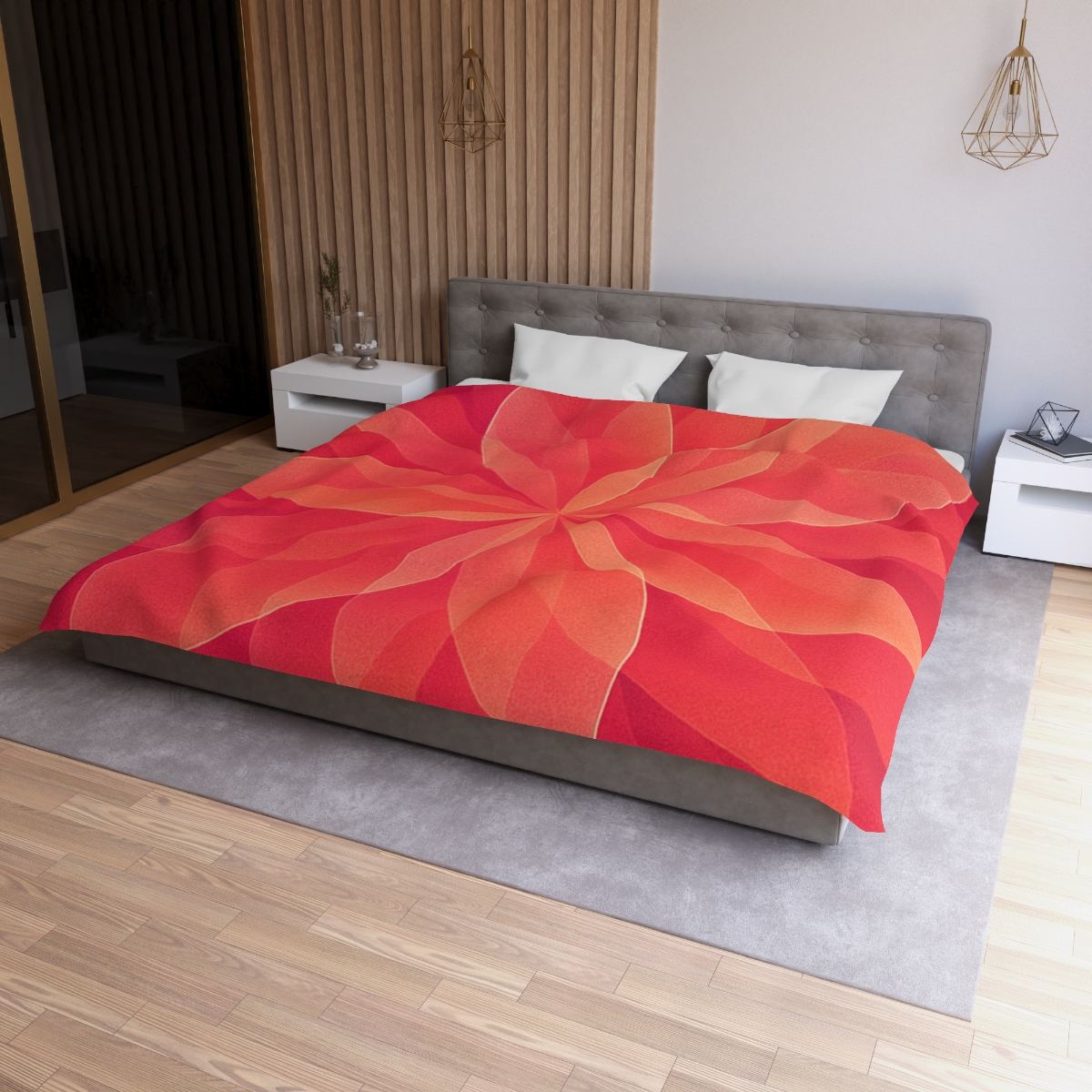 Petal Prism Overlap unique patterned duvets