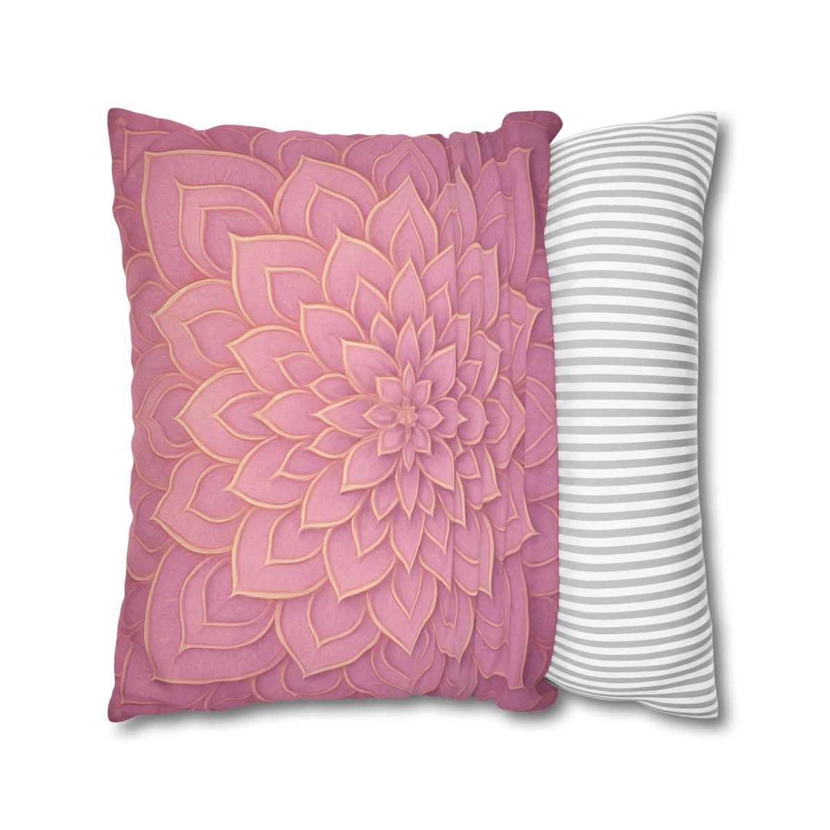 Petal Mandala Radiance unique gift pillow cases
