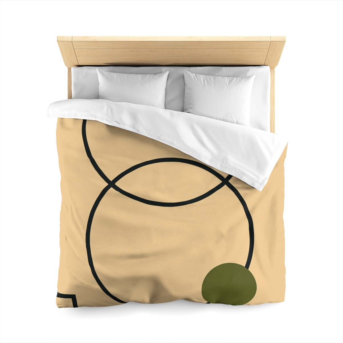 Aligned Rings With Corner Steps soft comforter duvets